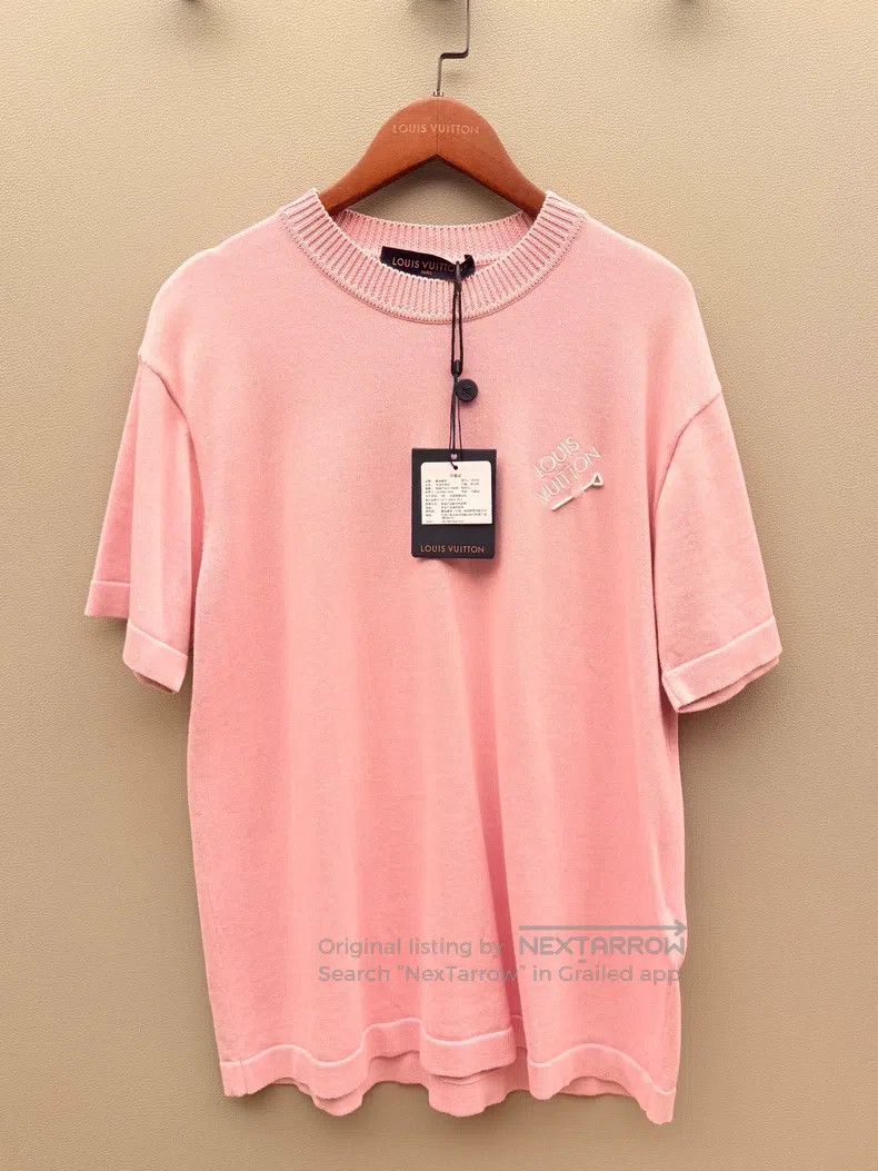 Louis Vuitton Louis Vuitton SS24 Monogrammed Embroidered Crew Neck T-Shi Size US S / EU 44-46 / 1 - 1 Thumbnail