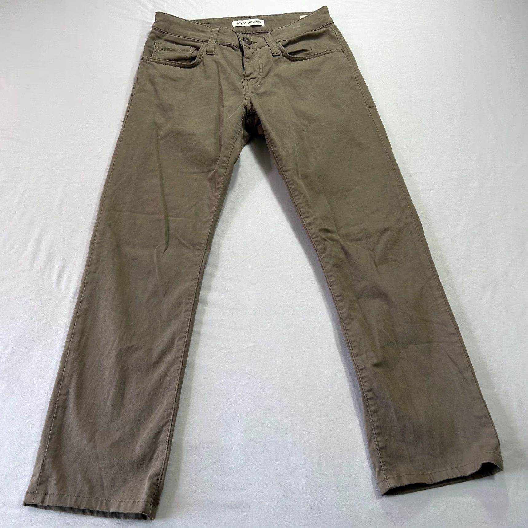 Mavi Mavi Jeans Pants Mens 28x30 Zach Straight Leg Stretch Cotton Casual Brown Size US 28 / EU 44 - 2 Thumbnail