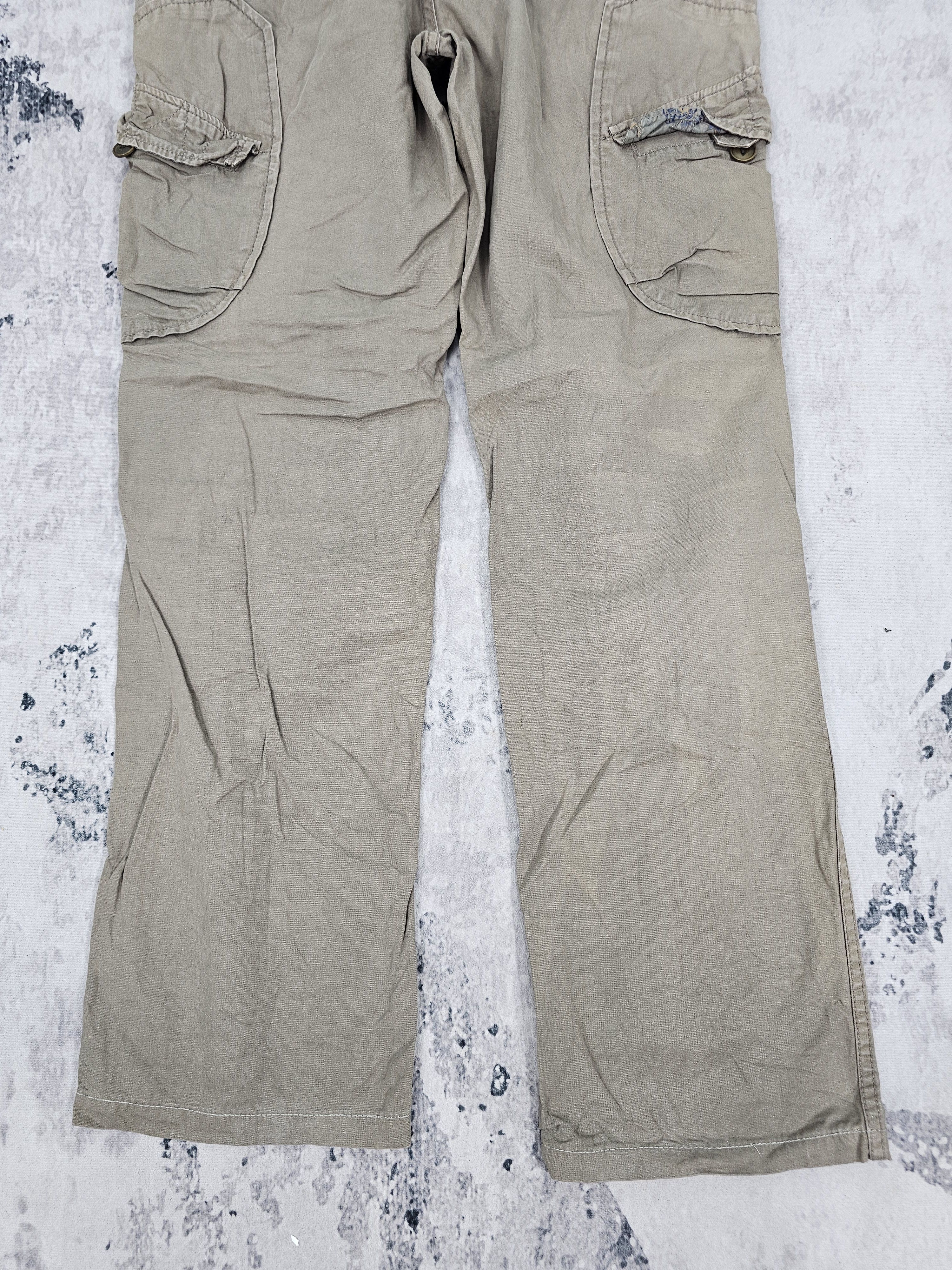 SHIPS SHIPS Jet Blue Cargo Tactical Pants JB0280 Size 32x30 Size US 32 / EU 48 - 3 Thumbnail