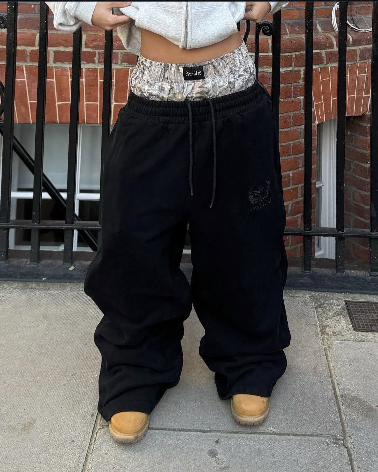 Other Awaited Militia Black Double waited camo sweats Size US 36 / EU 52 - 5 Thumbnail