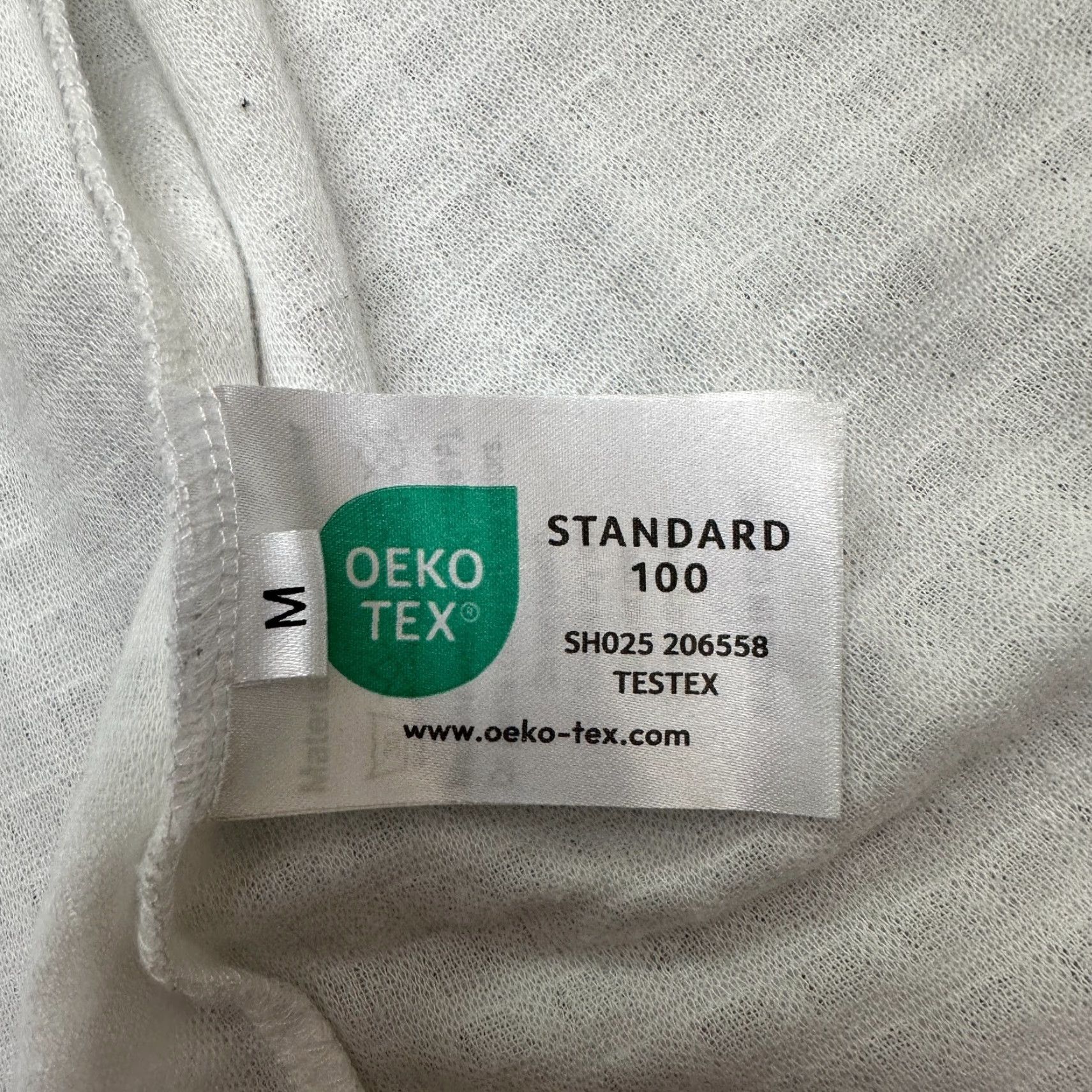 Vintage Oeko Tex Standard 100 Bath Robe Kimono Womens Medium White Long Belted Pockets Size ONE SIZE - 3 Thumbnail