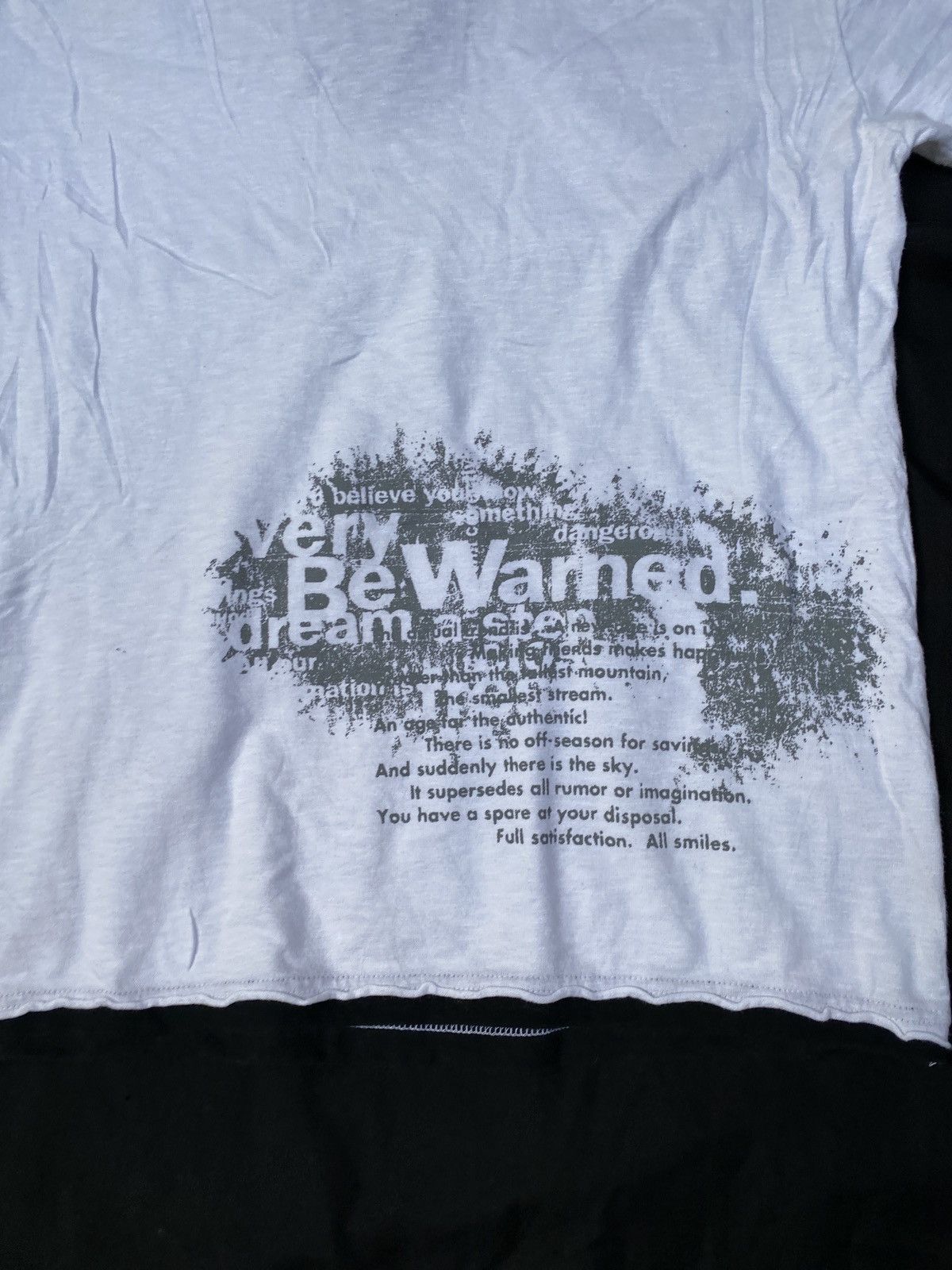 If Six Was Nine Collins Double Layer Gothic Punk Kmrii Style Tee Size US L / EU 52-54 / 3 - 5 Thumbnail