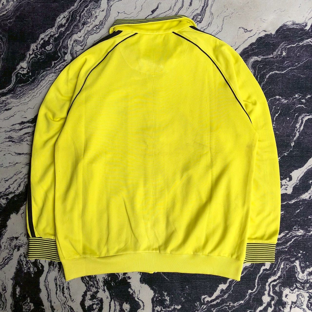 Pierre Balmain Vintage Pierre Balmain Yellow Track Jacket Stripe Size US S / EU 44-46 / 1 - 3 Thumbnail