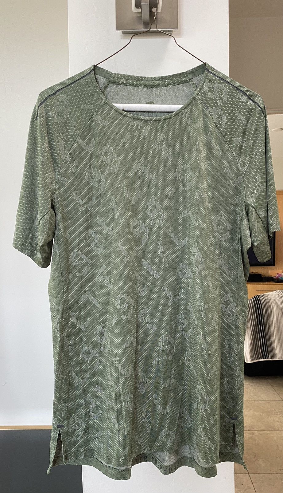 Lululemon Lululemon T-Shirt Medium Green Crew Neck Activewear Size US M / EU 48-50 / 2 - 2 Thumbnail