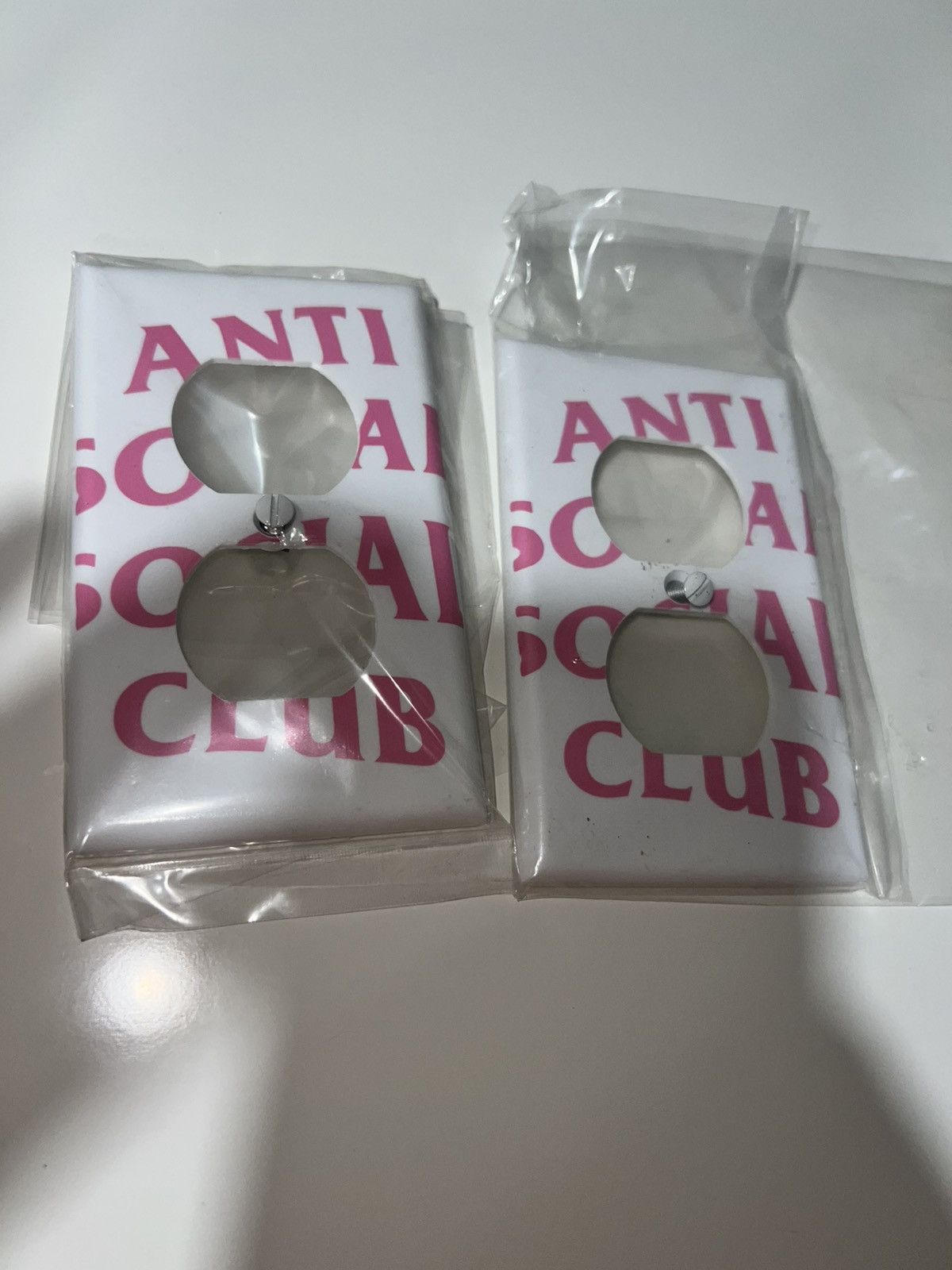 Anti Social Social Club Anti Social Social Club Light Switch Cover - Qty 2 Size ONE SIZE - 3 Thumbnail