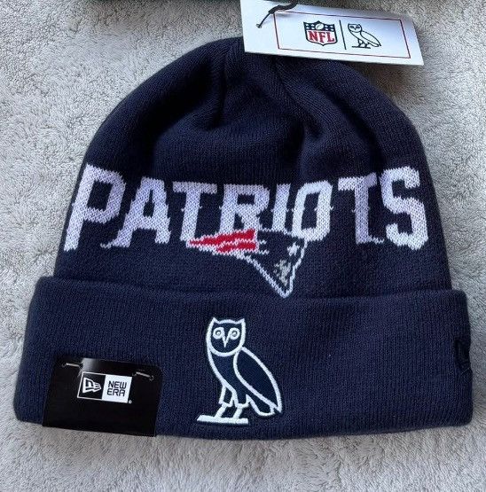 October's Very Own OVO x NFL New England Patriots x New Era Beanie Size ONE SIZE - 2 Thumbnail