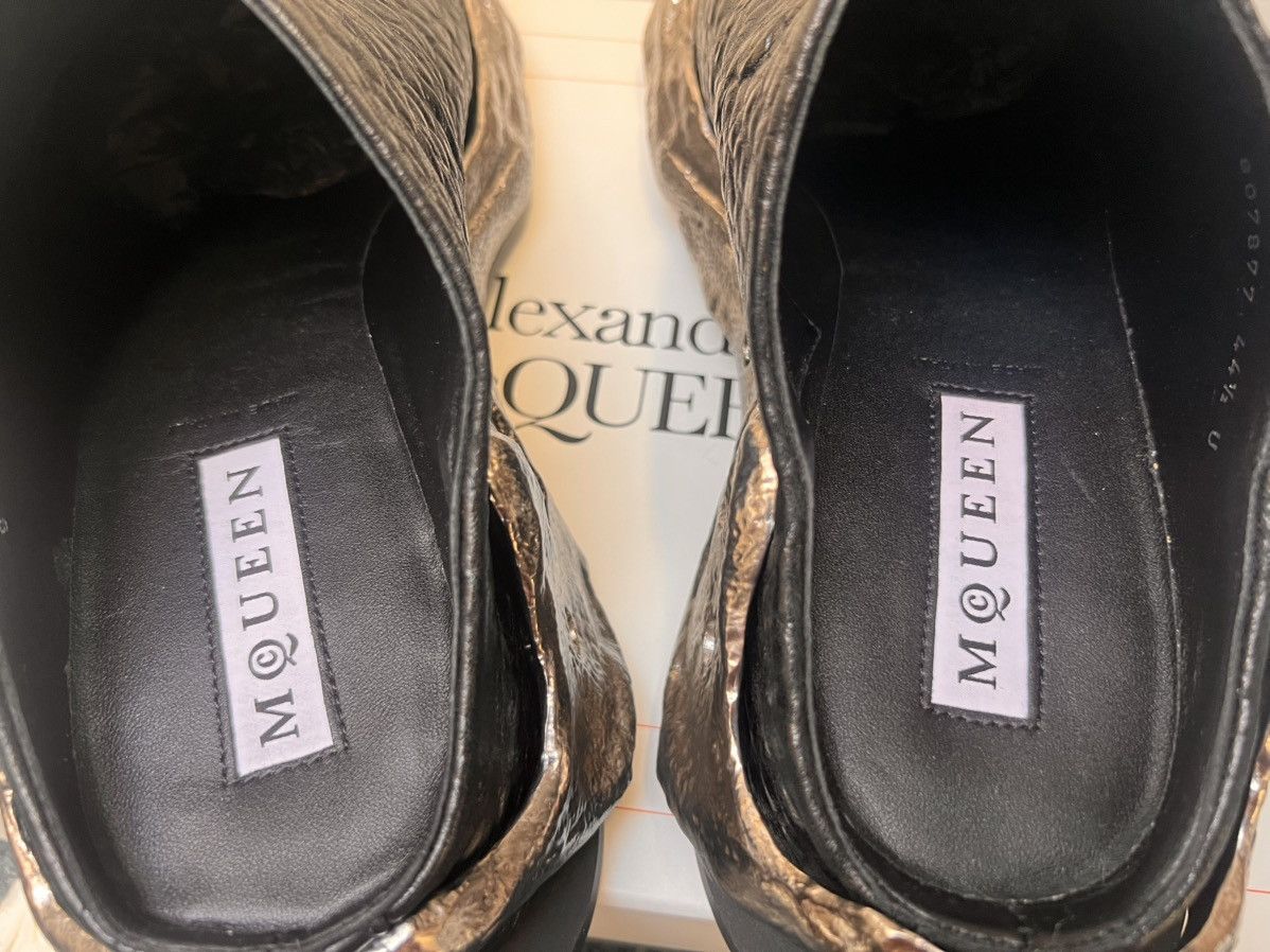 Alexander McQueen Alexander McQueen Wave metal jaw mules Size US 11.5 / EU 44-45 - 10 Thumbnail