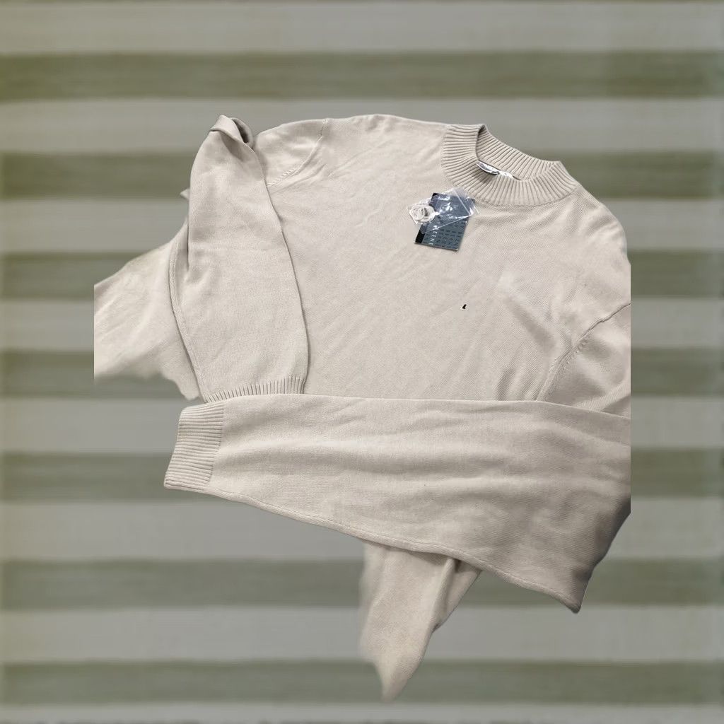 Geoffrey Beene Geoffrey Beene Sweater Men's Large Golden Hay 60% cotton 40% rayon Lite Size US L / EU 52-54 / 3 - 1 Thumbnail