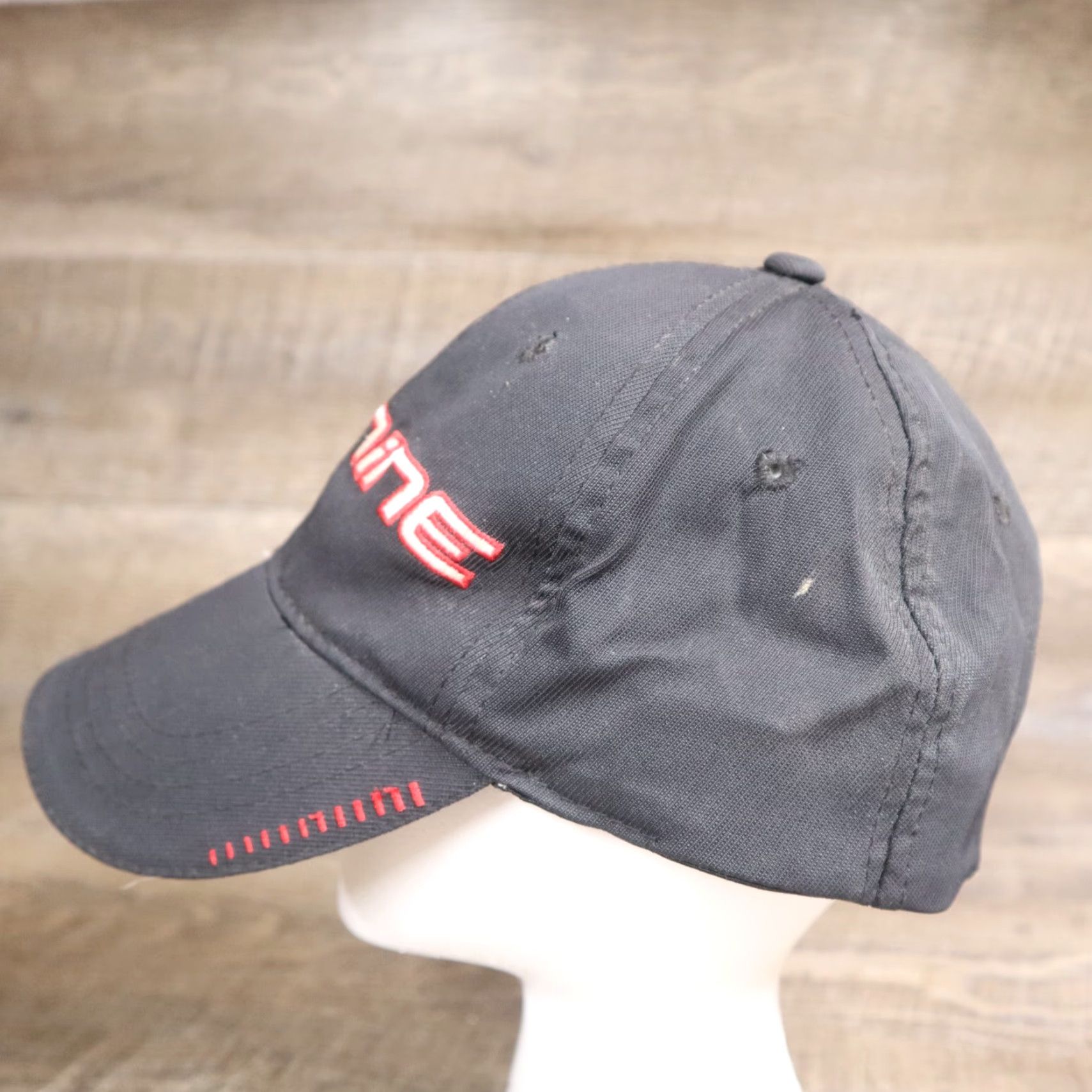 Vintage Unbranded Hat A.I Nine Black Adjustable Hat Cap Baseball Embordered Mens Camouflage Hunting Casual Cotton Cap Size ONE SIZE - 3 Thumbnail