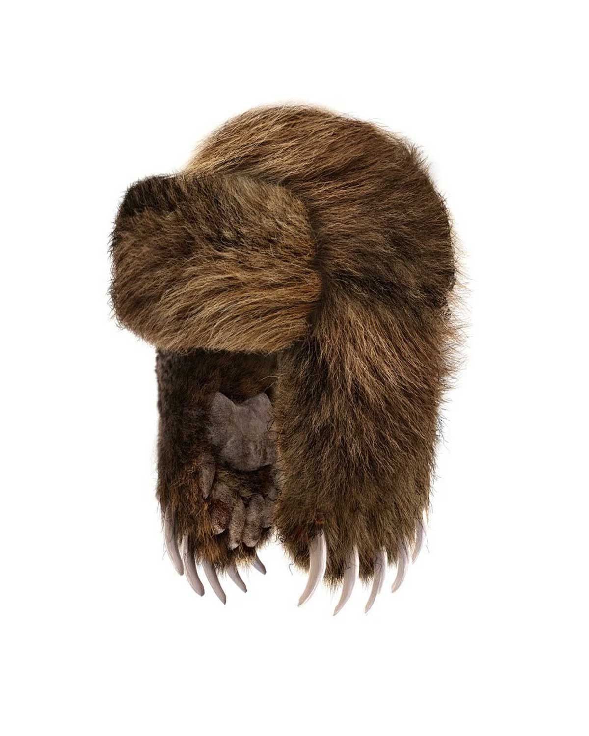 Bravest Studios Bear Claw Hat Brown Size ONE SIZE - 1 Preview