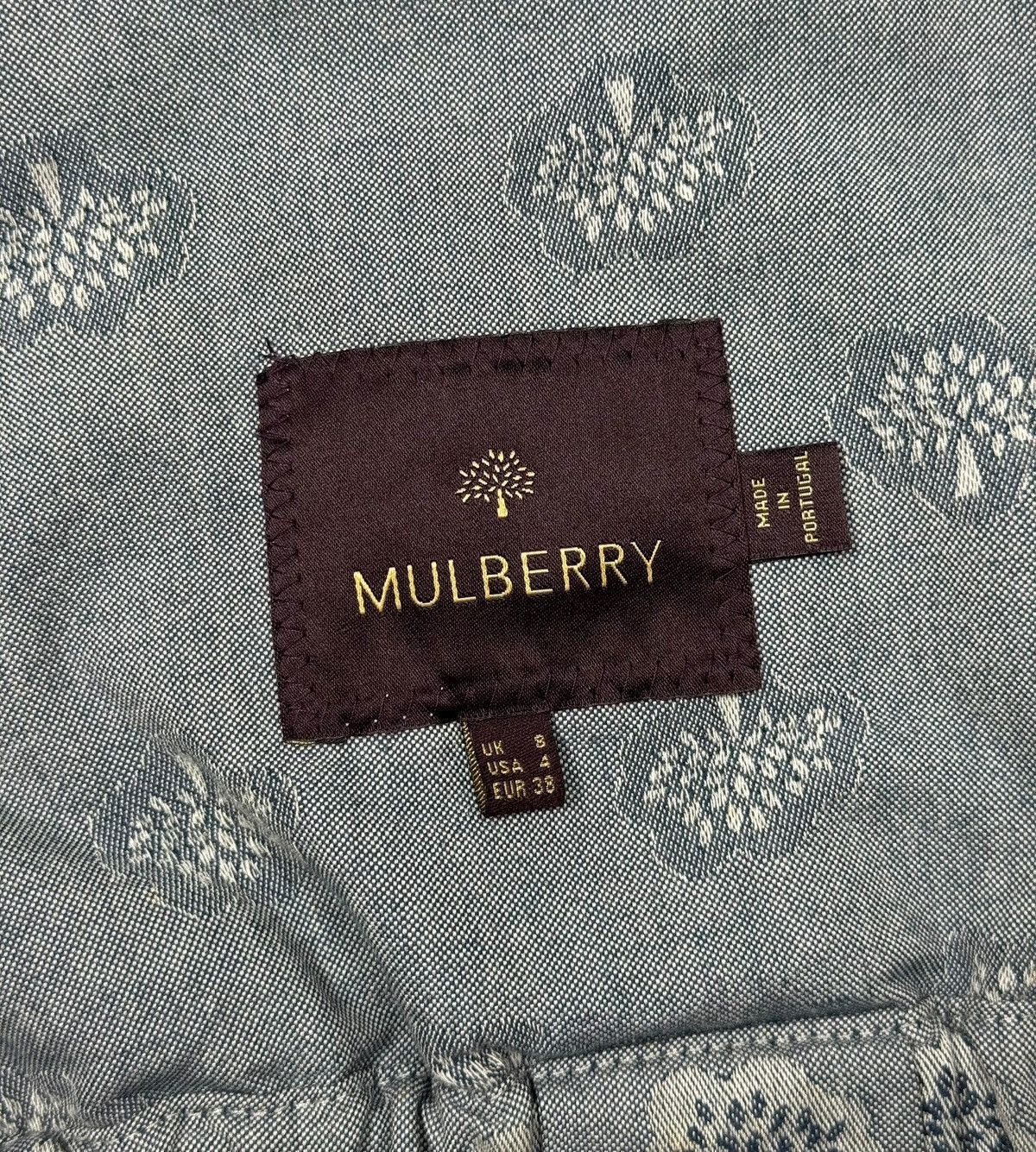 Mulberry Mulberry Monogram Printed Cotton Parka Jacket size US 4 Size S / US 4 / IT 40 - 10 Thumbnail