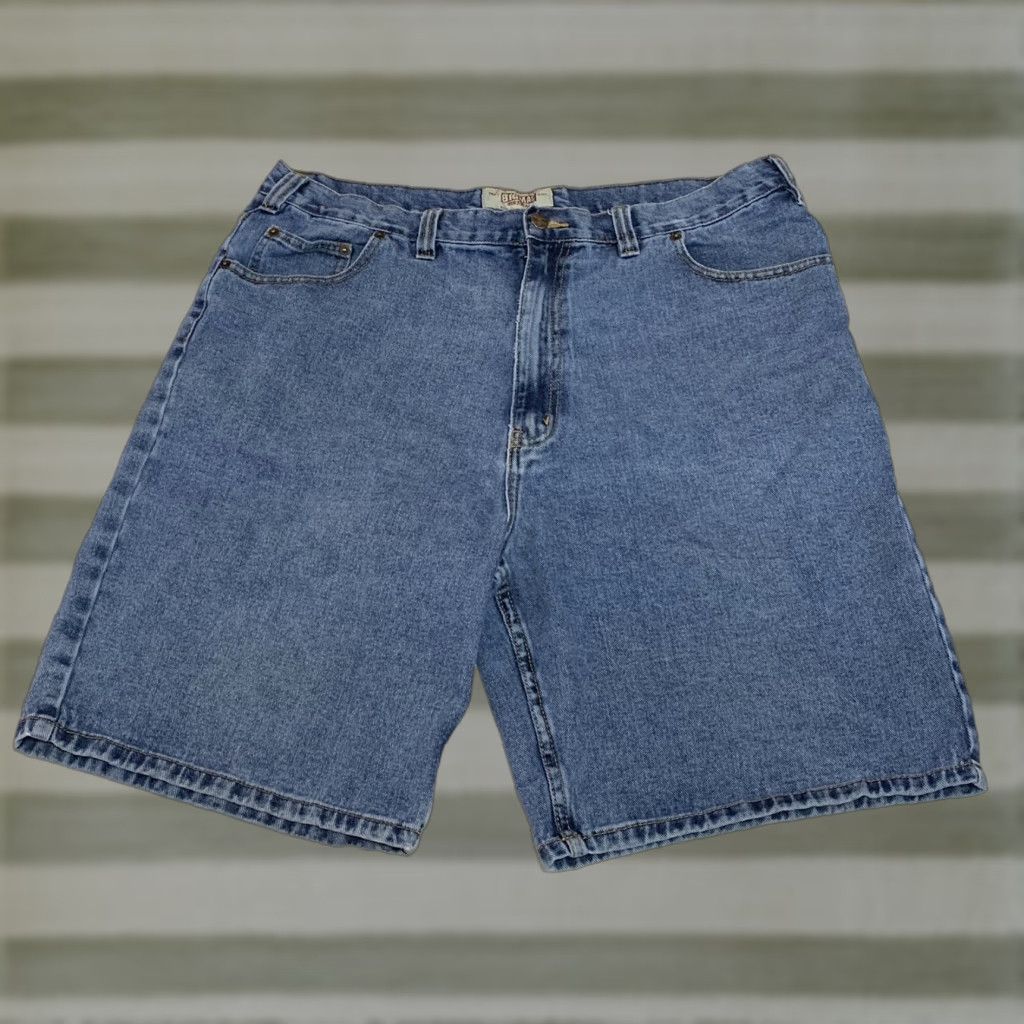 Vintage Big Mac Denim Shorts Mens 5 Pocket Zip Fly Blue 38 Regular Wool? Size US 38 / EU 54 - 1 Thumbnail