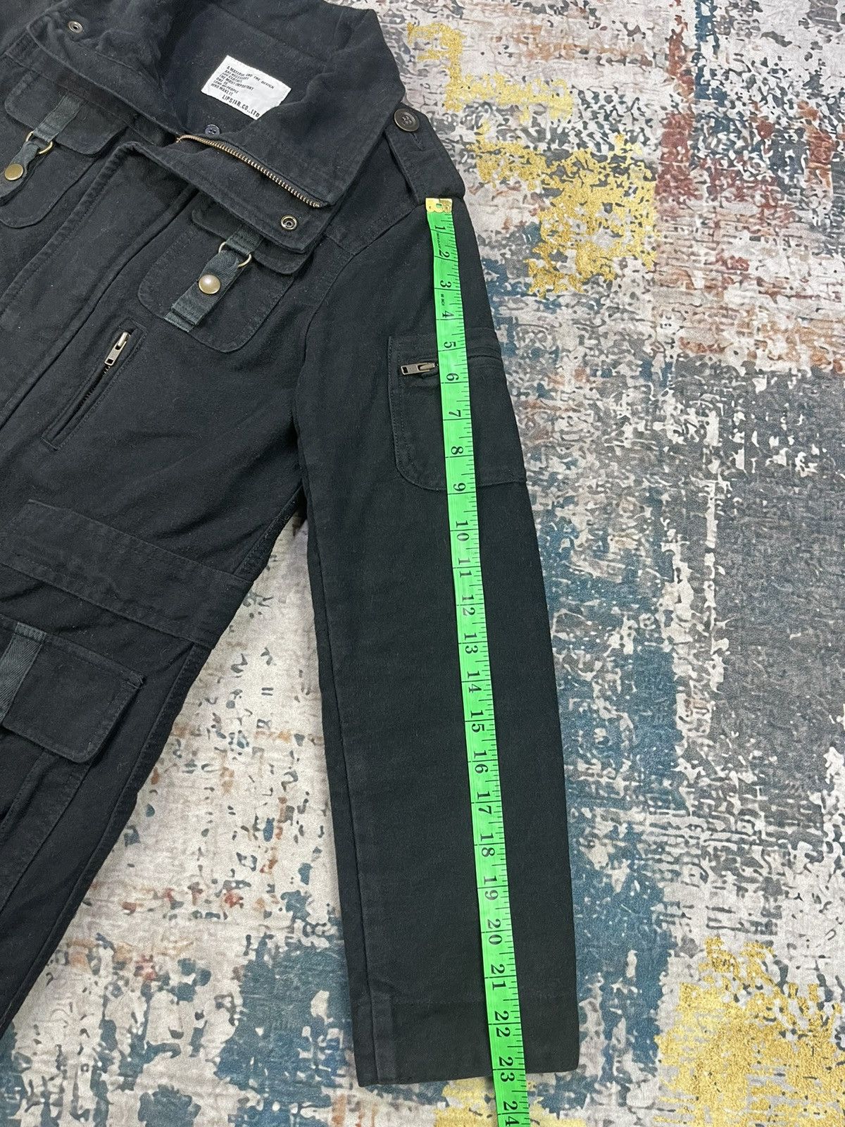 Le Grande Bleu (L.G.B.) Lipstar Bondage Tactical Cargo Jackets Size XS / US 0-2 / IT 36-38 - 11 Thumbnail
