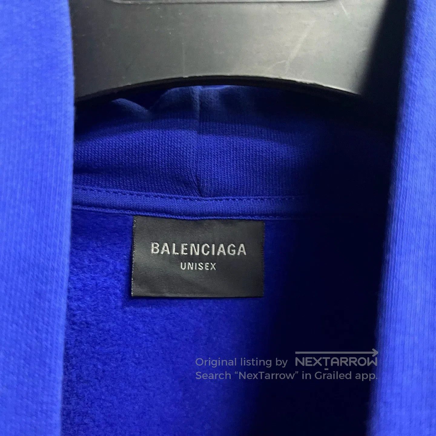 Balenciaga balenciaga blue logo zip. Size US L / EU 52-54 / 3 - 2 Thumbnail
