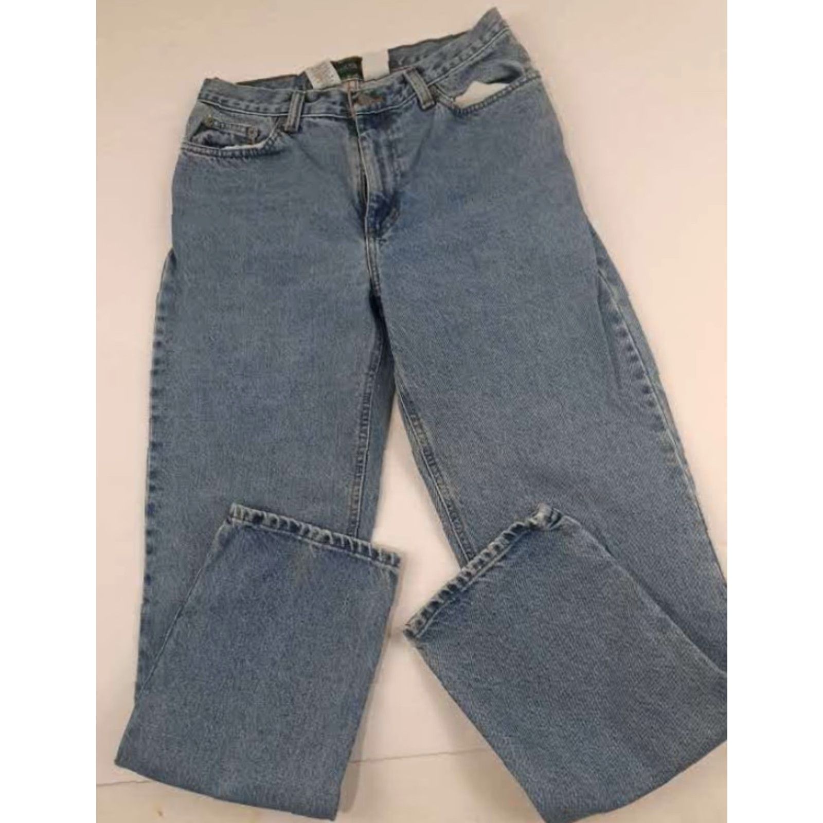 Ralph Lauren Lauren Jeans Co. Woman Jeans Size 10 Blue Medium Wash Straight Zipper Size 32" / US 10 / IT 46 - 3 Thumbnail