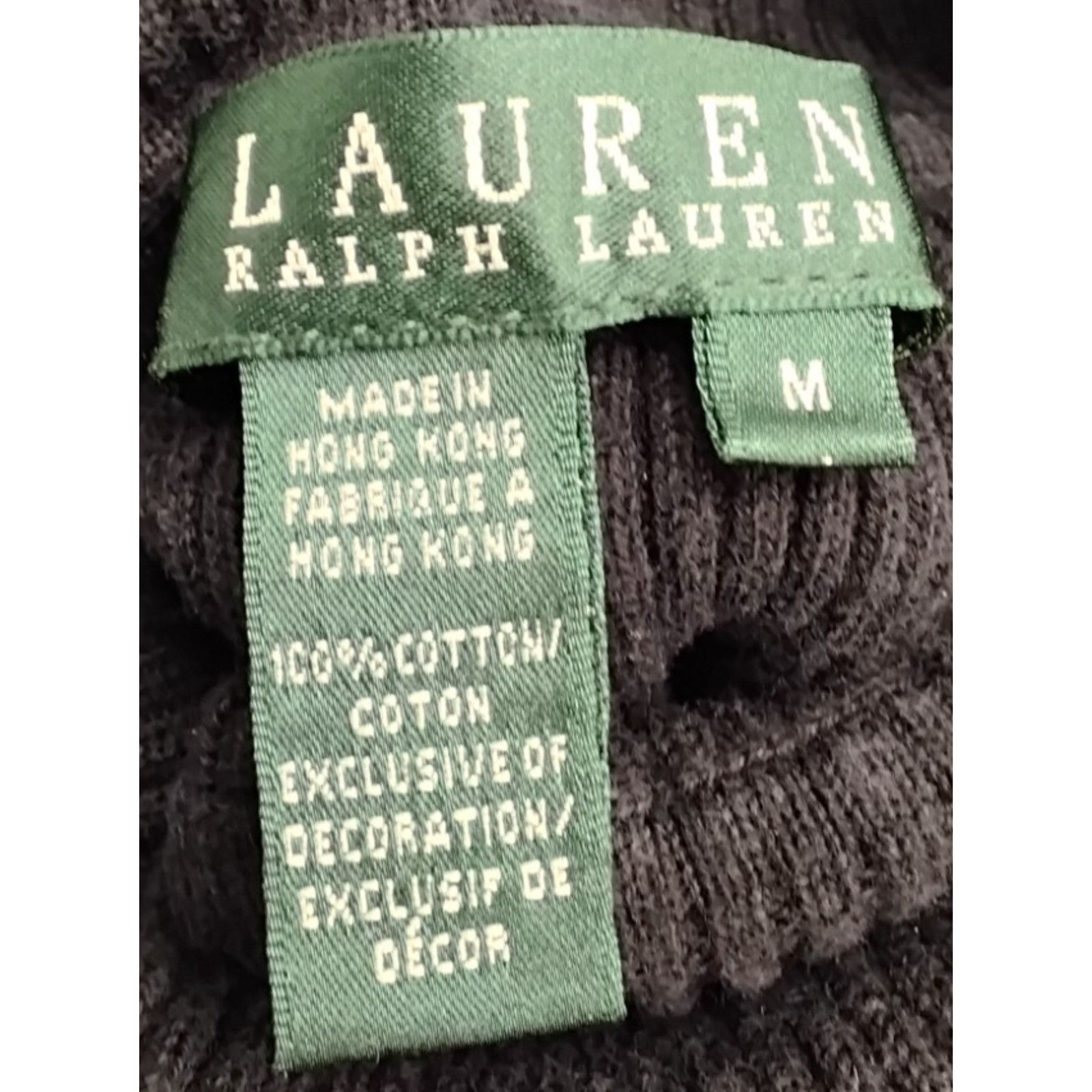 Lauren Ralph Lauren Lauren Ralph Lauren Roll Over Turtleneck Women's M Black VTG Size M / US 6-8 / IT 42-44 - 8 Thumbnail