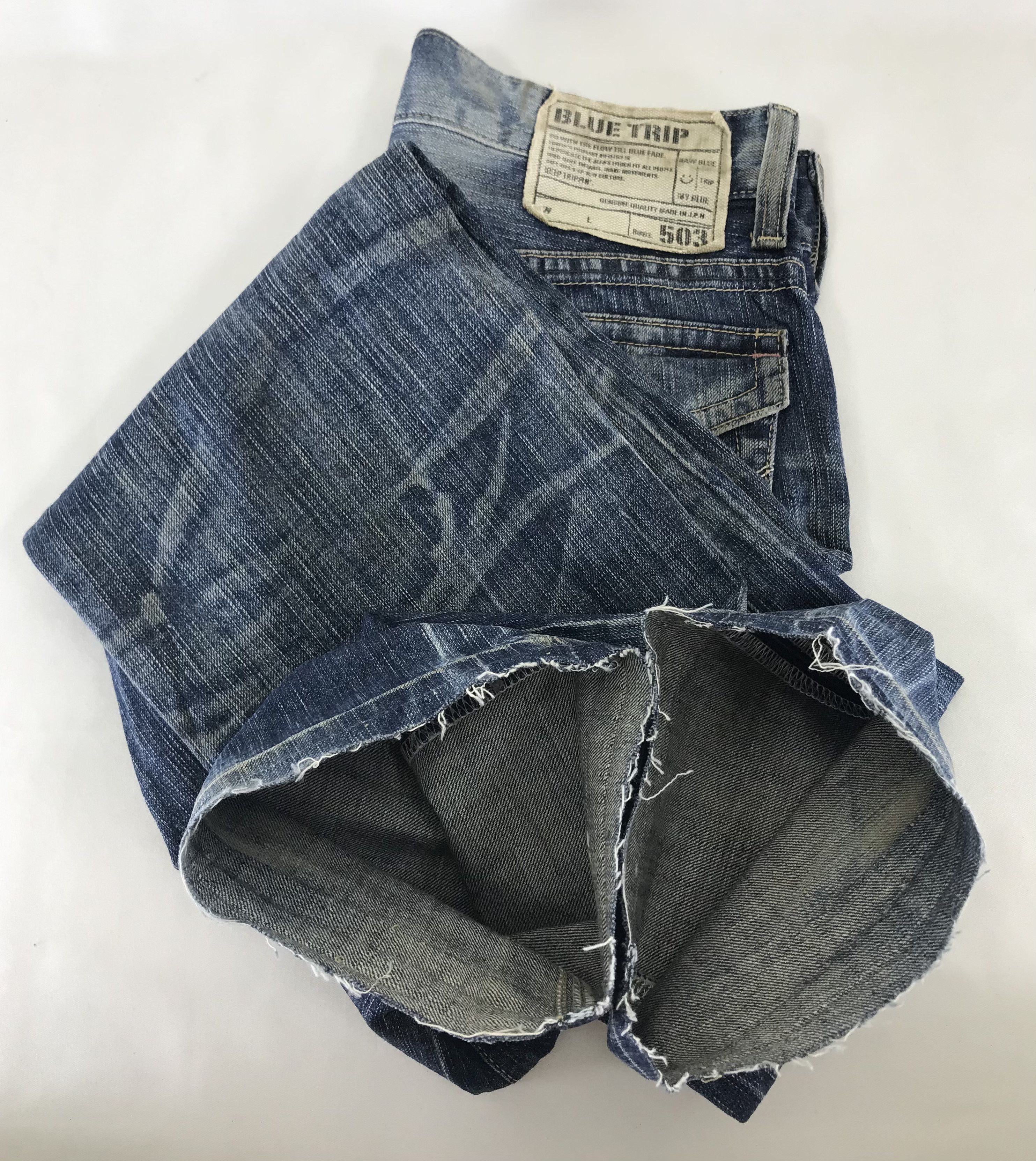 Edwin Vintage Edwin 503 Rusty Wash Flare Jeans Size US 30 / EU 46 - 13 Thumbnail