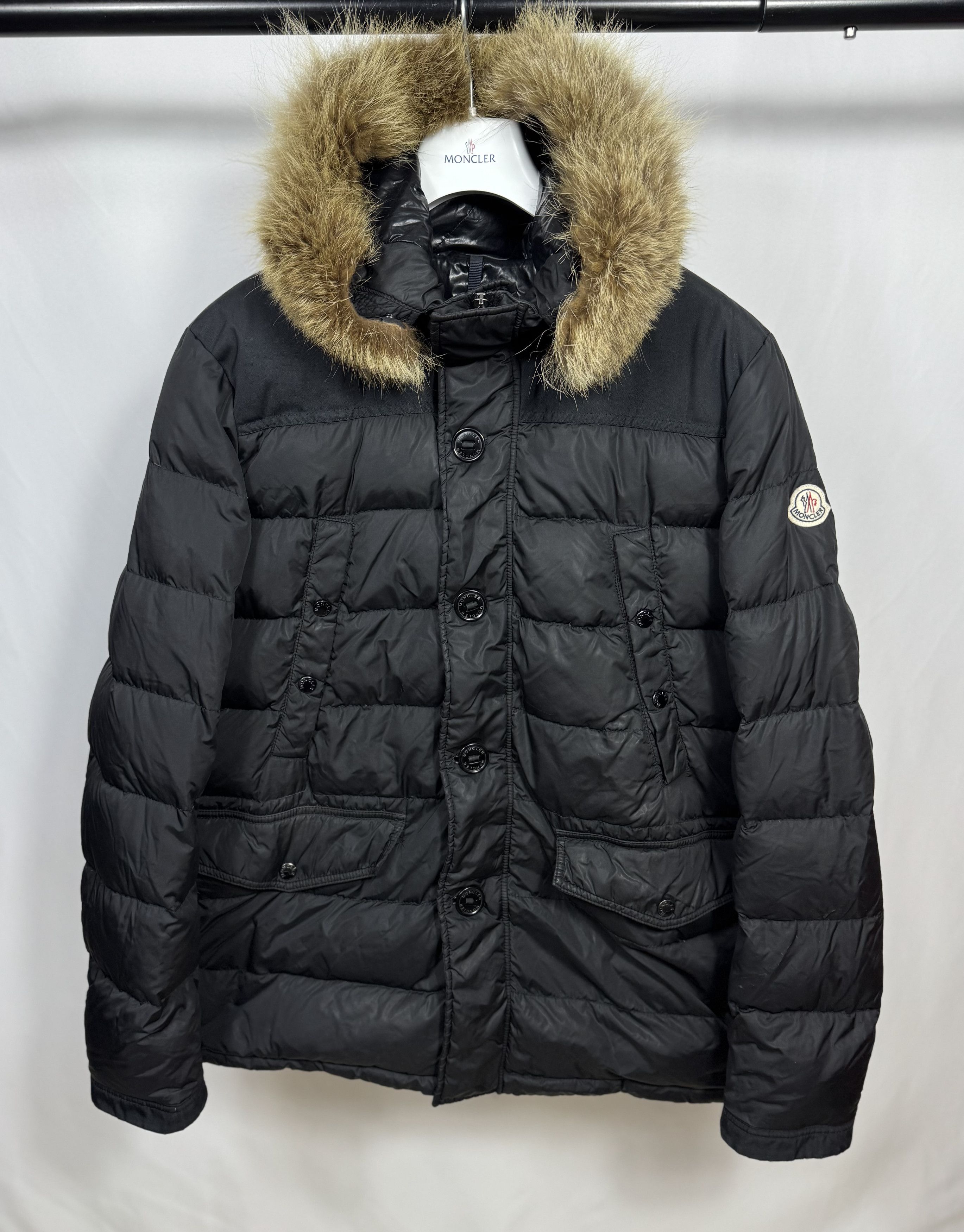 Moncler Moncler Charente Fur Jacket Size US XL / EU 56 / 4 - 1 Thumbnail