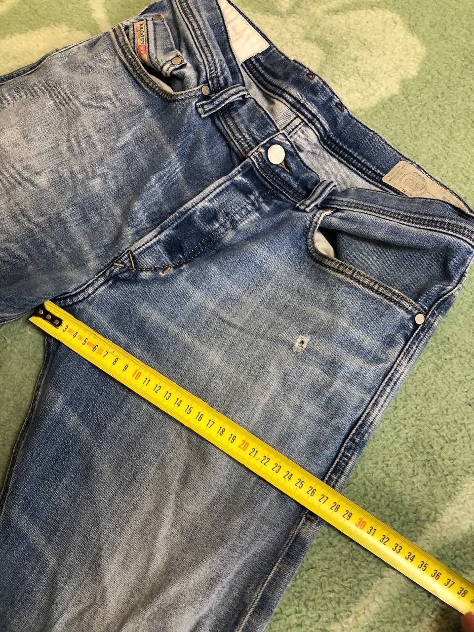 Diesel Diesel Jeans Slim Fit Stretch Denim Button Fly Tepphar Size US 32 / EU 48 - 12 Thumbnail