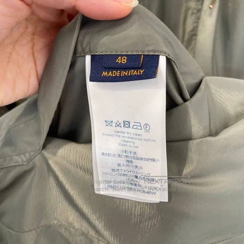 Louis Vuitton Louis Vuitton Army green logo full print reversible jacket Size US M / EU 48-50 / 2 - 6 Thumbnail