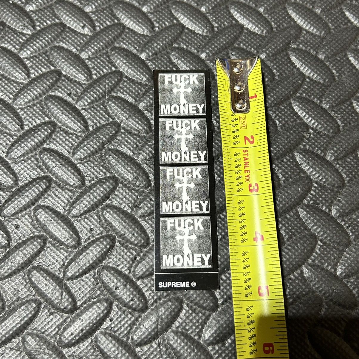 Supreme Supreme F*** Money Cross Religious Sticker Decal FW24 Size ONE SIZE - 3 Thumbnail