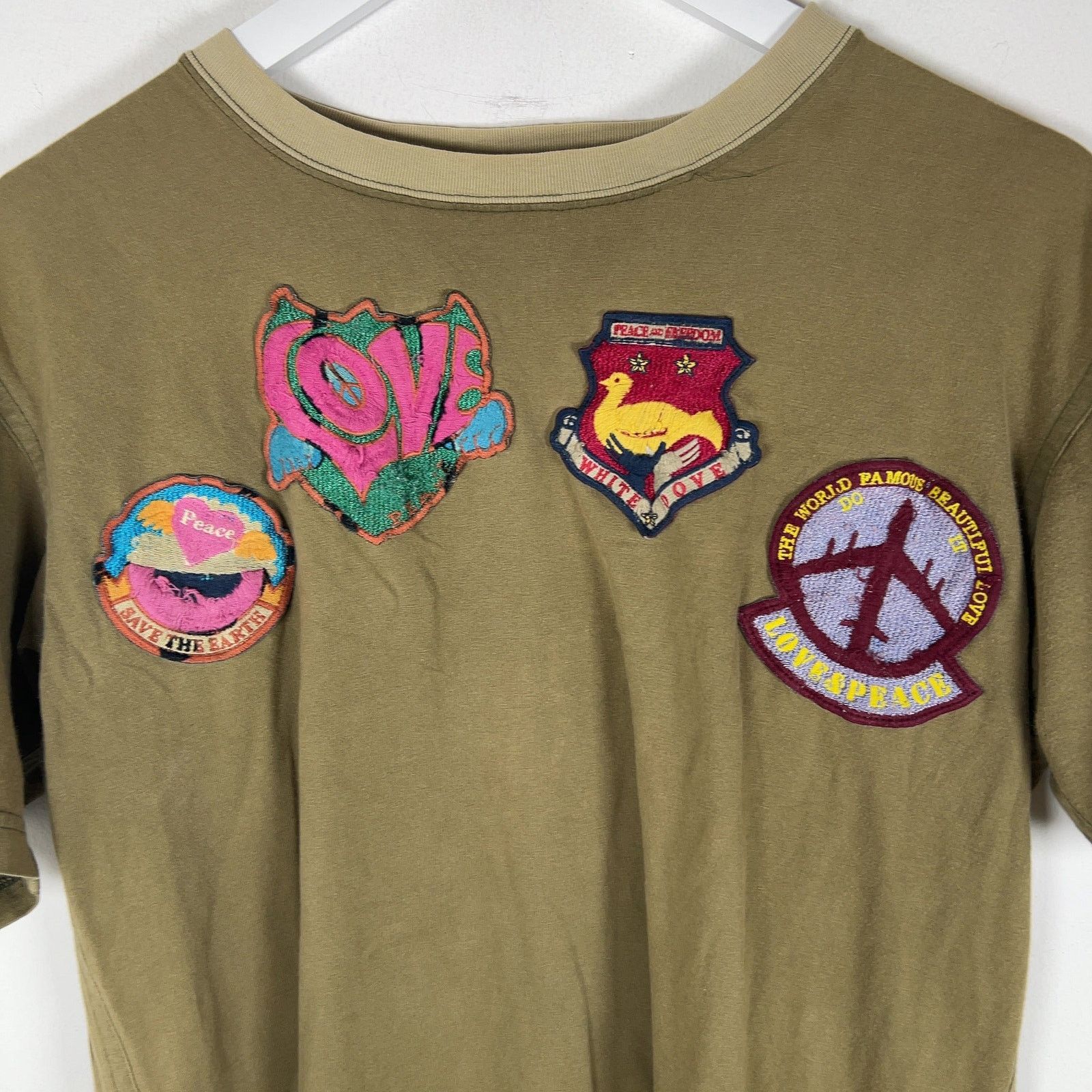Junya Watanabe Junya Watanabe 06 Hippie Patched T-Shirt Size US S / EU 44-46 / 1 - 2 Thumbnail