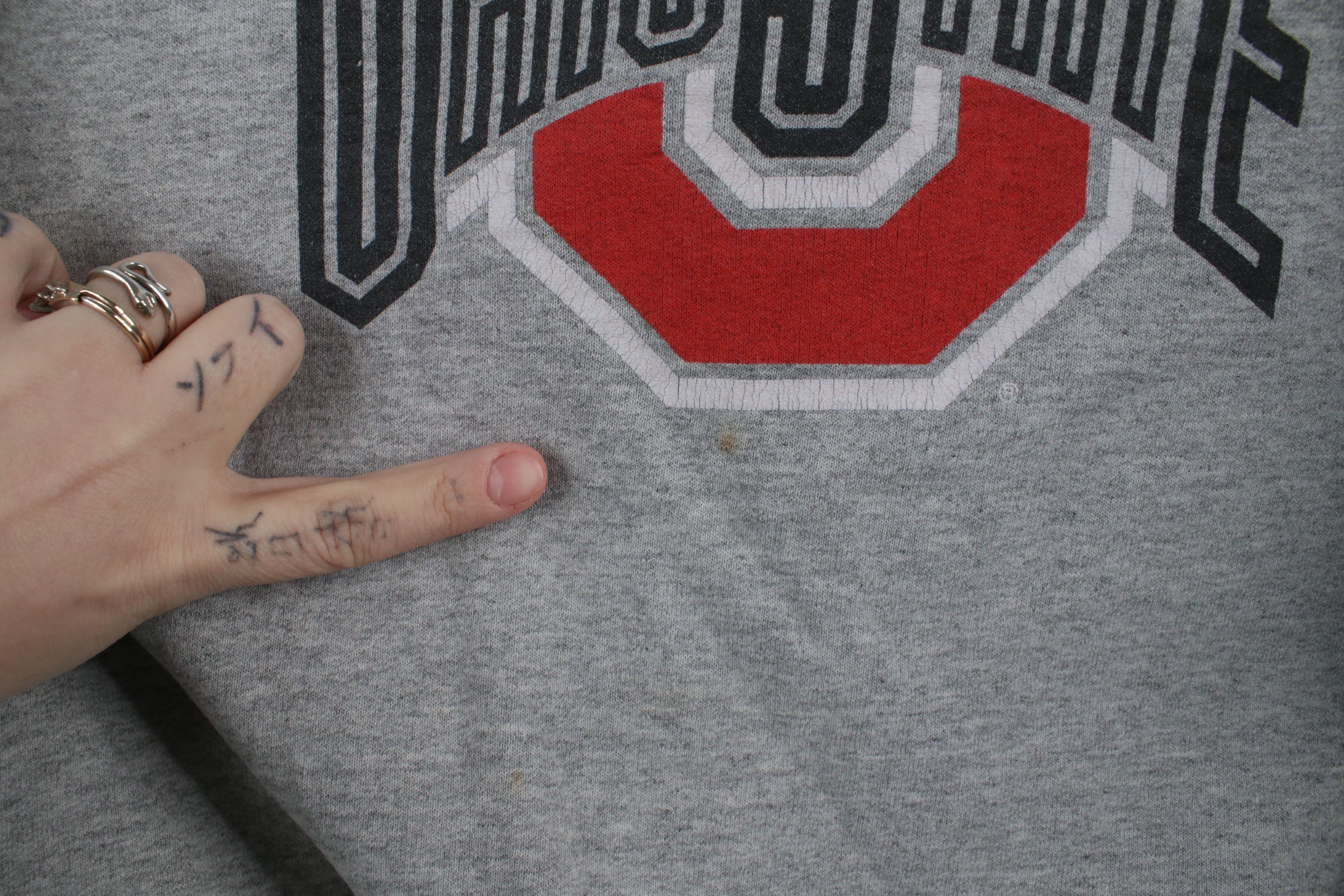 Vintage Vintage 90s Spell Out Ohio State University Sweatshirt Size S / US 4 / IT 40 - 8 Thumbnail