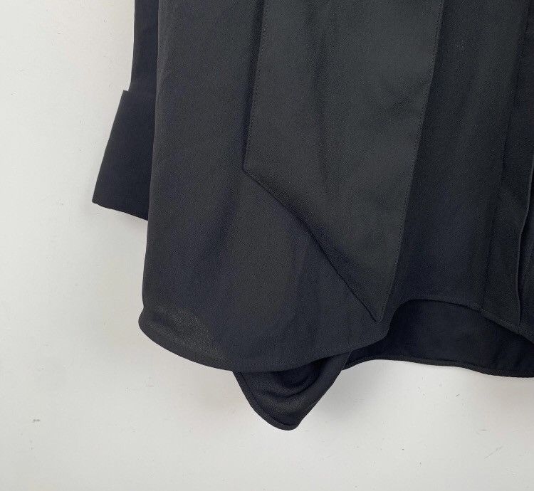 Balenciaga Balenciaga black lace up long sleeved shirt2412-Nextarrow Size US M / EU 48-50 / 2 - 4 Thumbnail