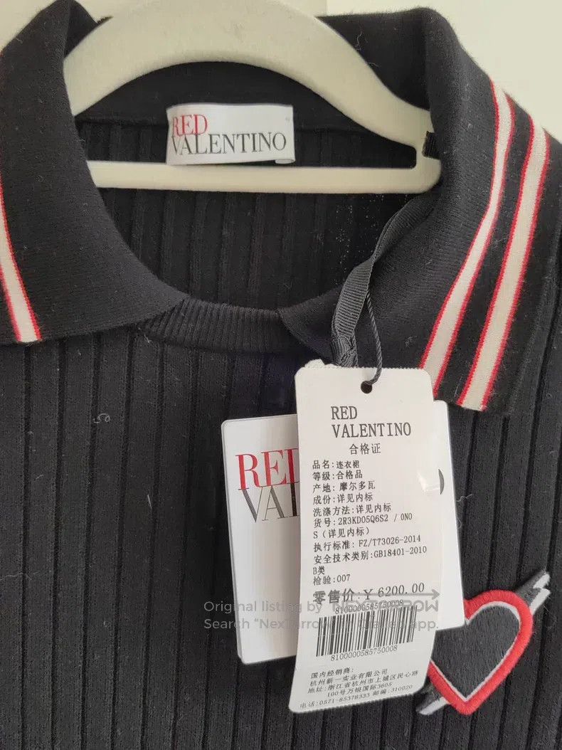 Valentino Valentino Black knitted dress Size S / US 4 / IT 40 - 2 Thumbnail