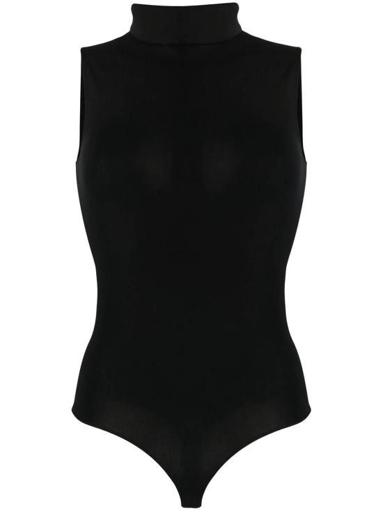 Wolford WOLFORD Women Bodysuit Tops 76048 7005 BLACK Size S / US 4 / IT 40 - 1 Thumbnail