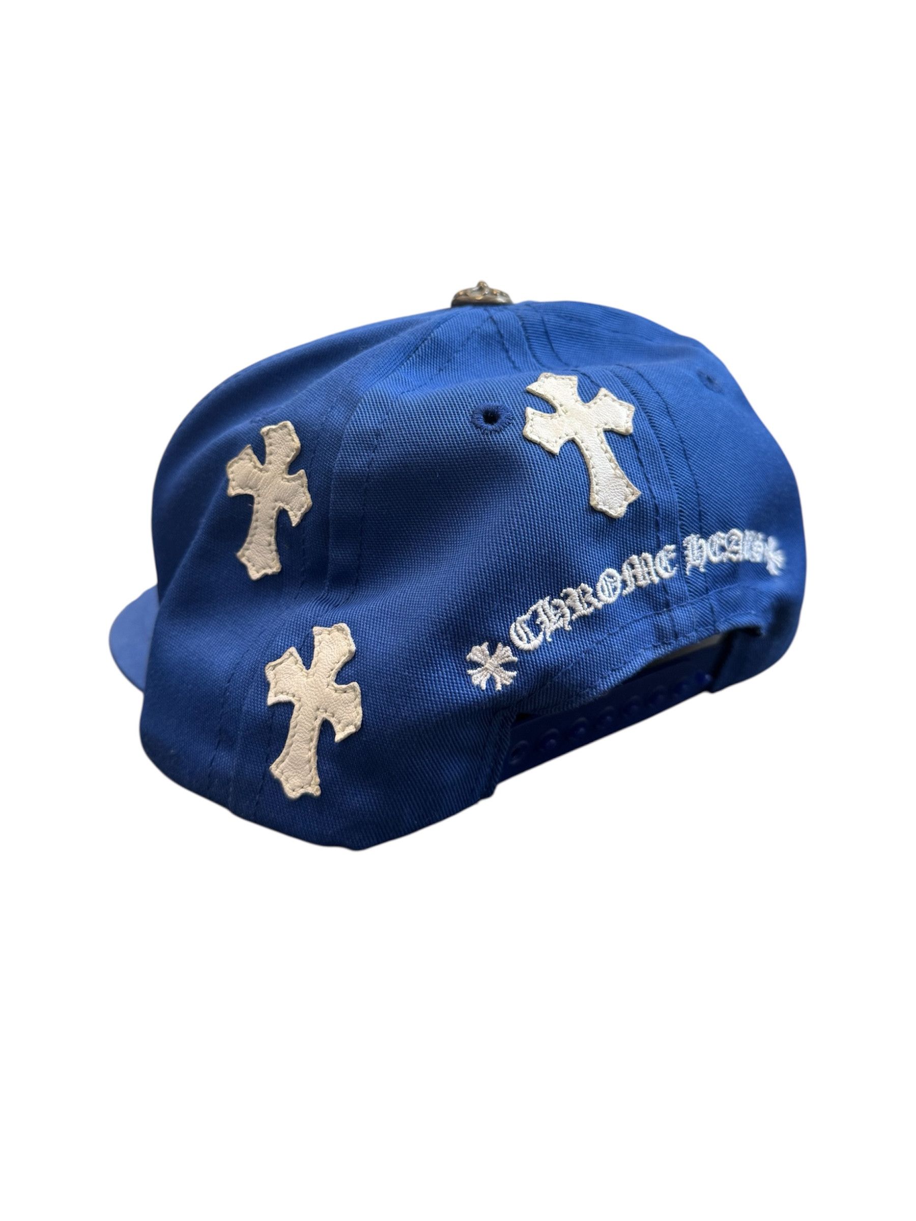 Chrome Hearts Blue Cross Patch Hat Size ONE SIZE - 4 Thumbnail