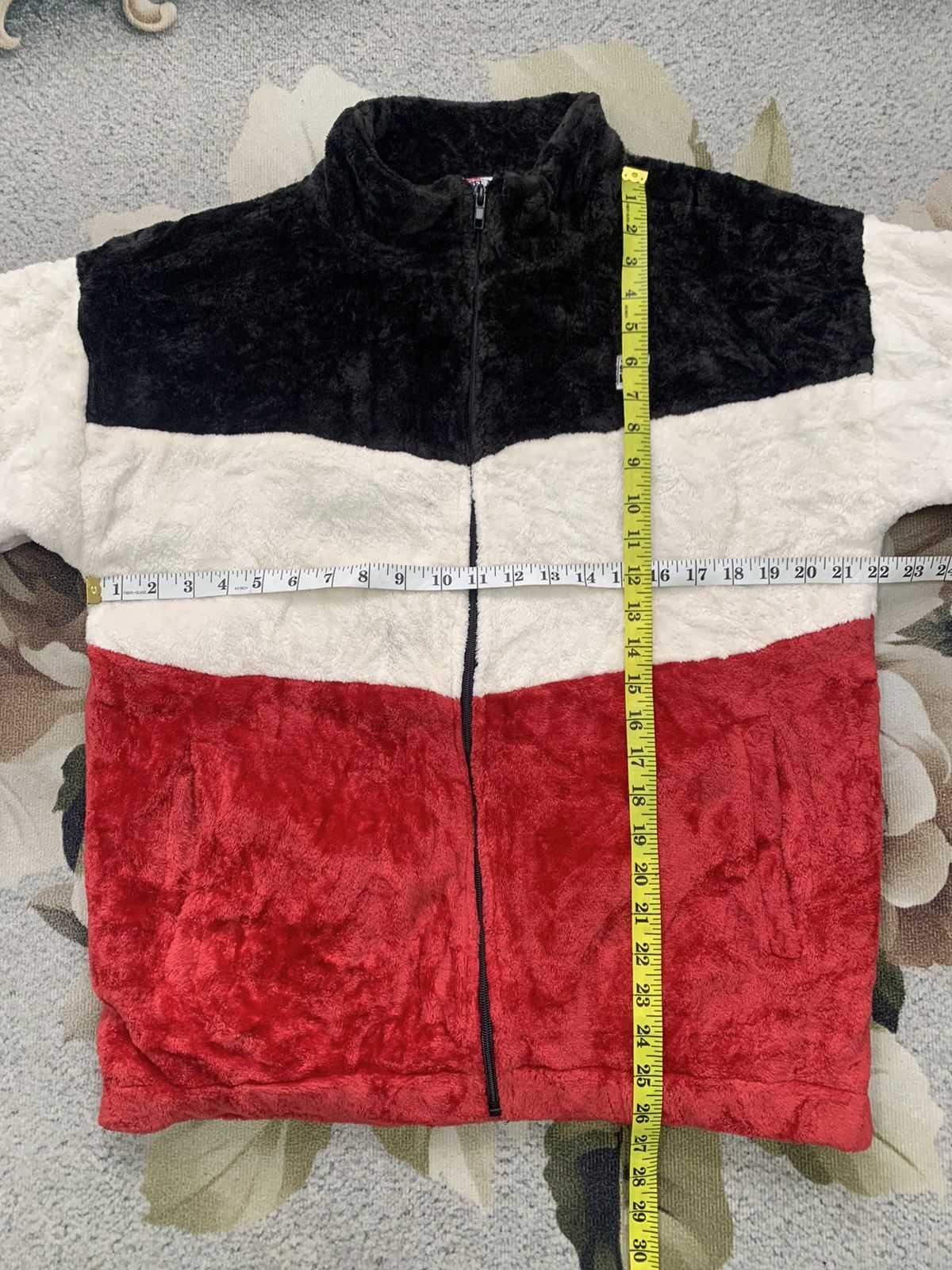 Vision Streetwear Vision Street Wear 3 Block Colour Fleece Jacket Size US M / EU 48-50 / 2 - 7 Thumbnail