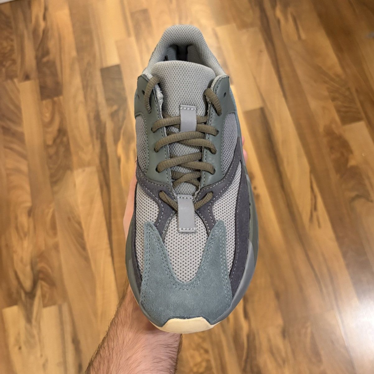 Adidas × Kanye West adidas Yeezy Boost 700 V1 Teal Blue Size US 6.5 / EU 39-40 - 3 Thumbnail