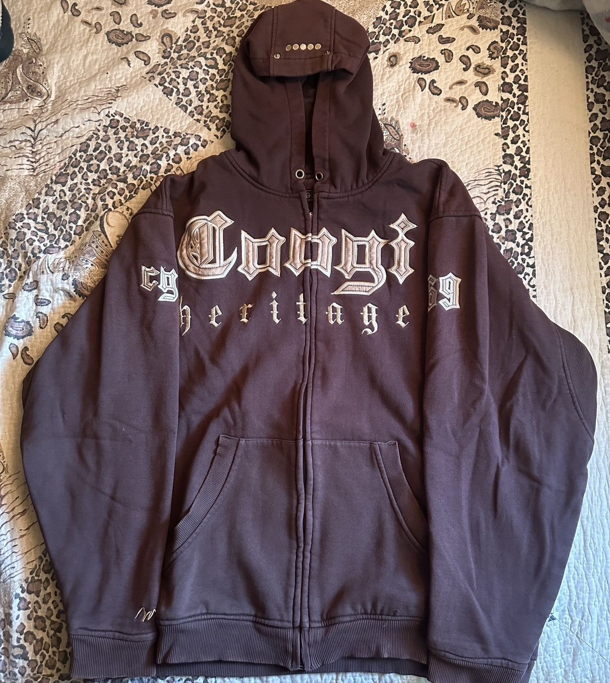 Coogi × Supreme chocolate brown coogie zip up Size US XL / EU 56 / 4 - 1 Preview
