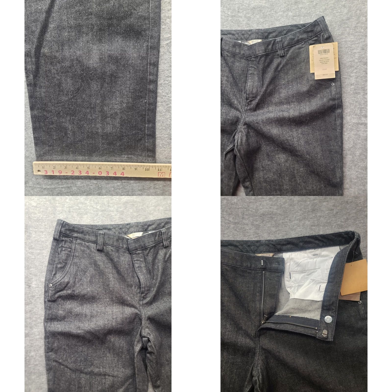 Vintage Duluth Jeans Womens 16x29 Relaxed High Rise Bootcut Dark Denim Cotton Spandex Size 38" / US 16 / IT 52 - 8 Thumbnail