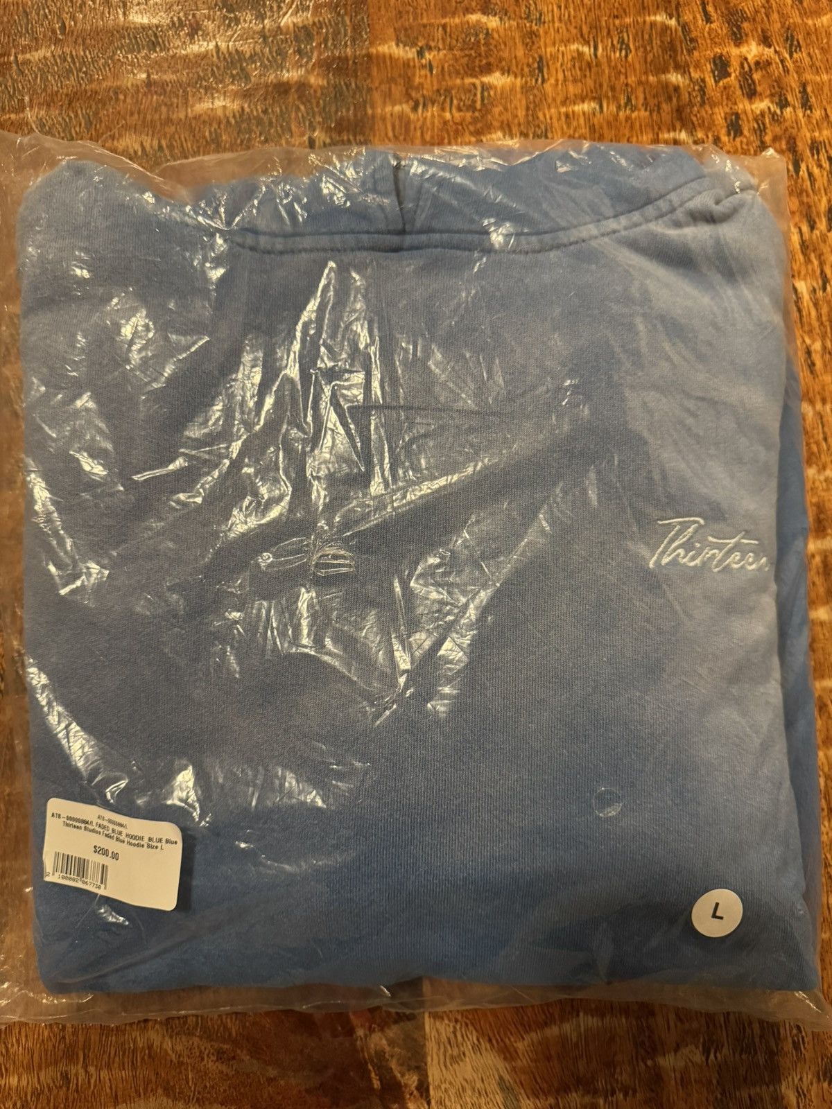 Thirteen Studios 13 Studios Faded Blue Hoodie L Size US L / EU 52-54 / 3 - 4 Thumbnail