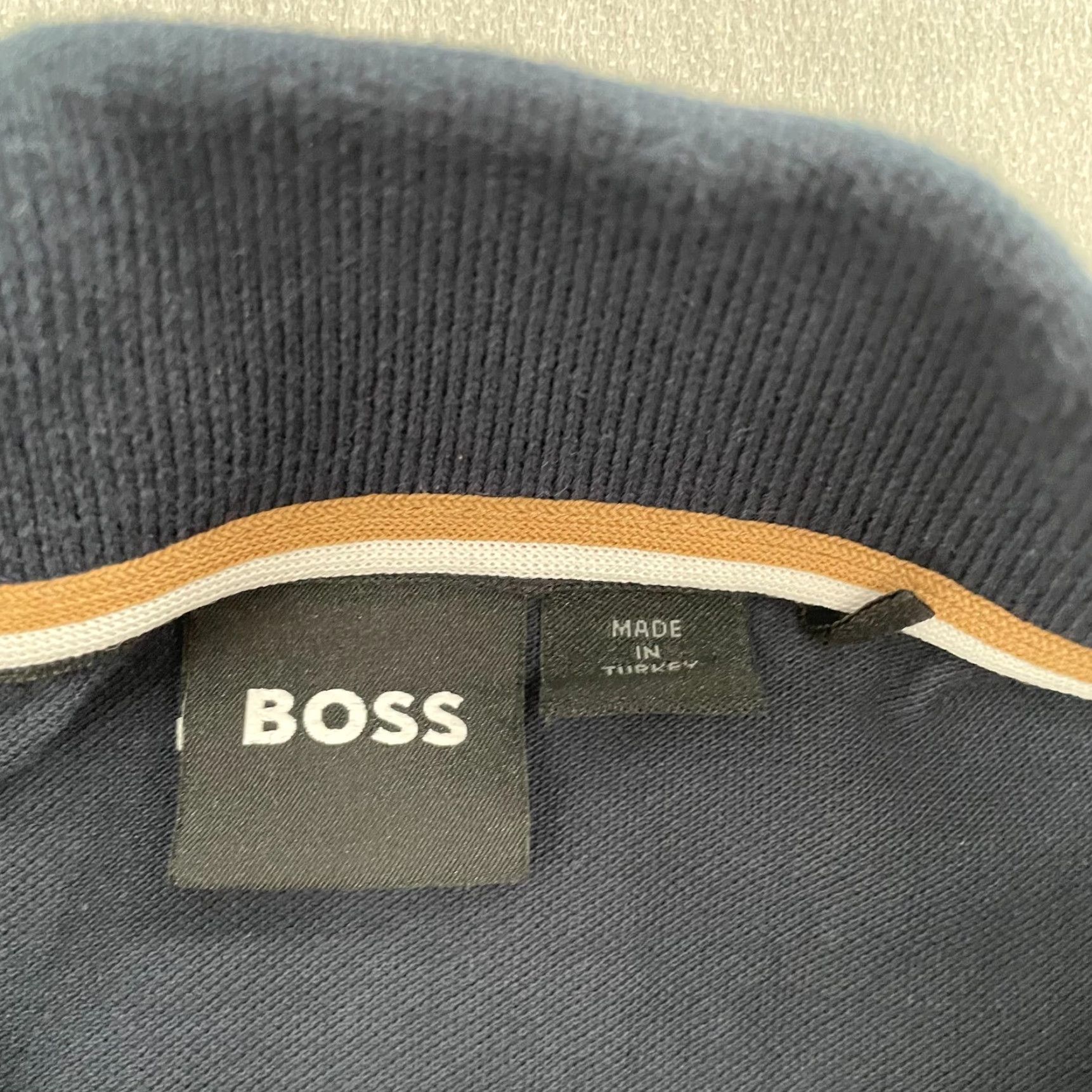 Hugo Boss HUGO BOSS Polo Shirt Adult XL Blue Slim Fit Knit Short Sleeve Logo 90s Modern Preppy Mens XL Size US XL / EU 56 / 4 - 6 Thumbnail