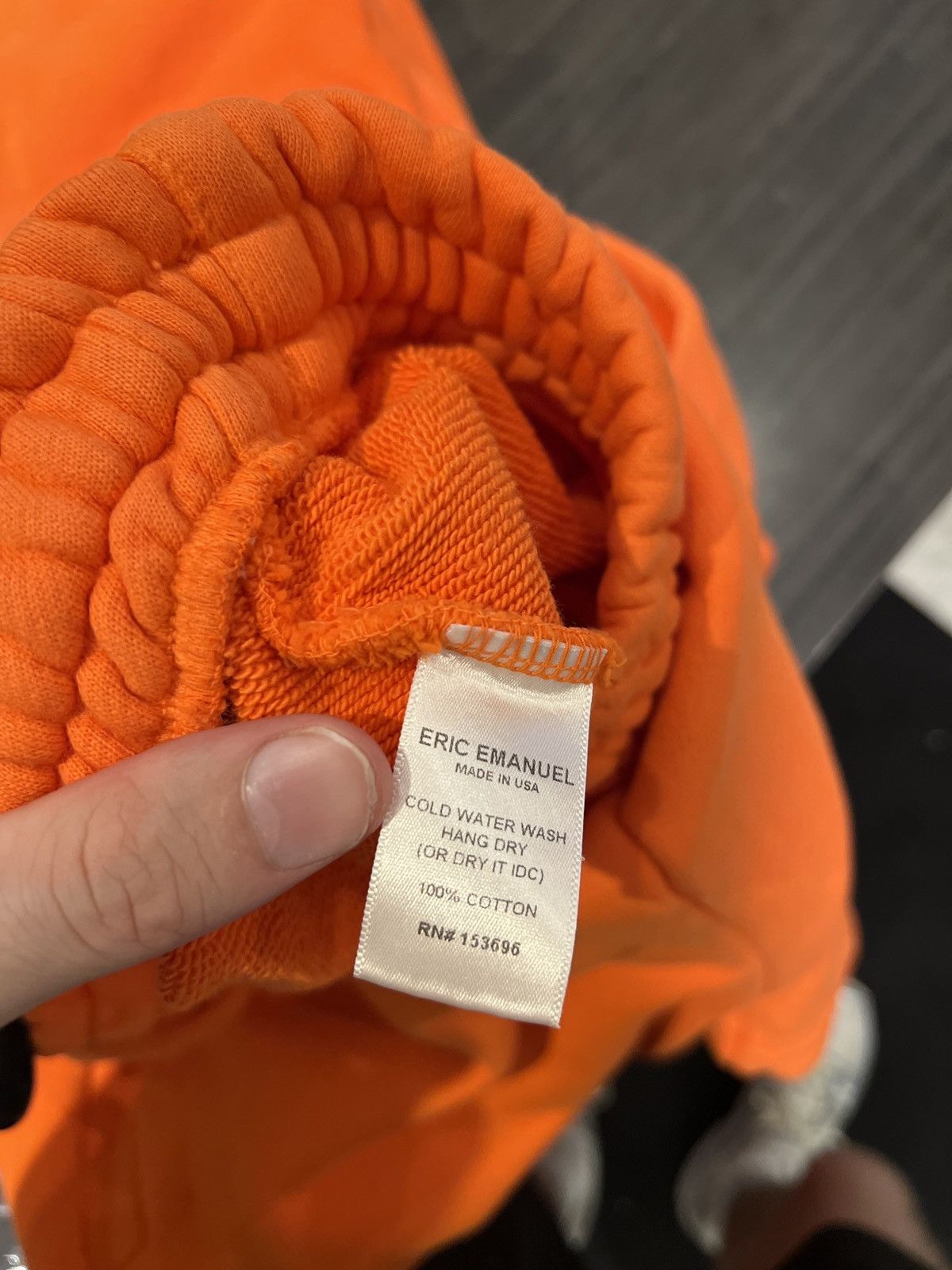Eric Emanuel Eric Emanuel Sweatpants Orange/Navy Size US 34 / EU 50 - 4 Thumbnail