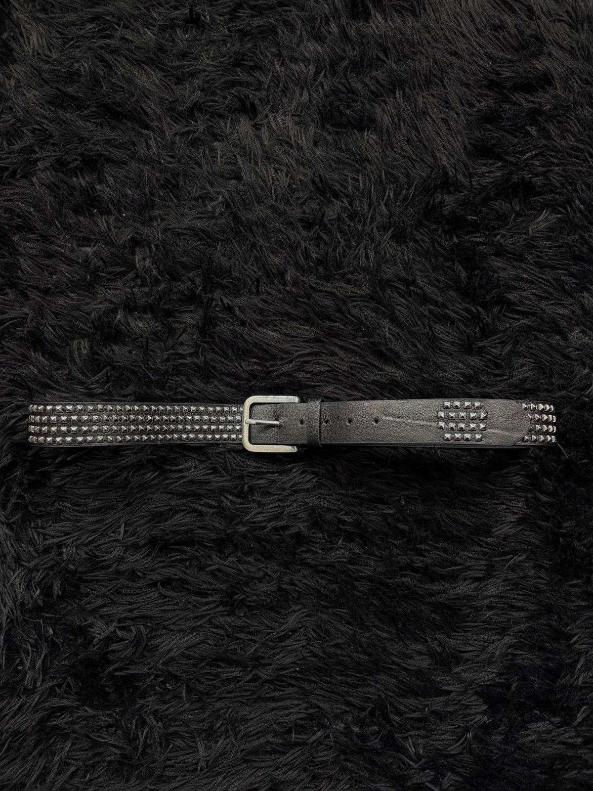 Other Number Nine Style Avant Garde Archive Studded Leather Belt Size ONE SIZE - 1 Thumbnail