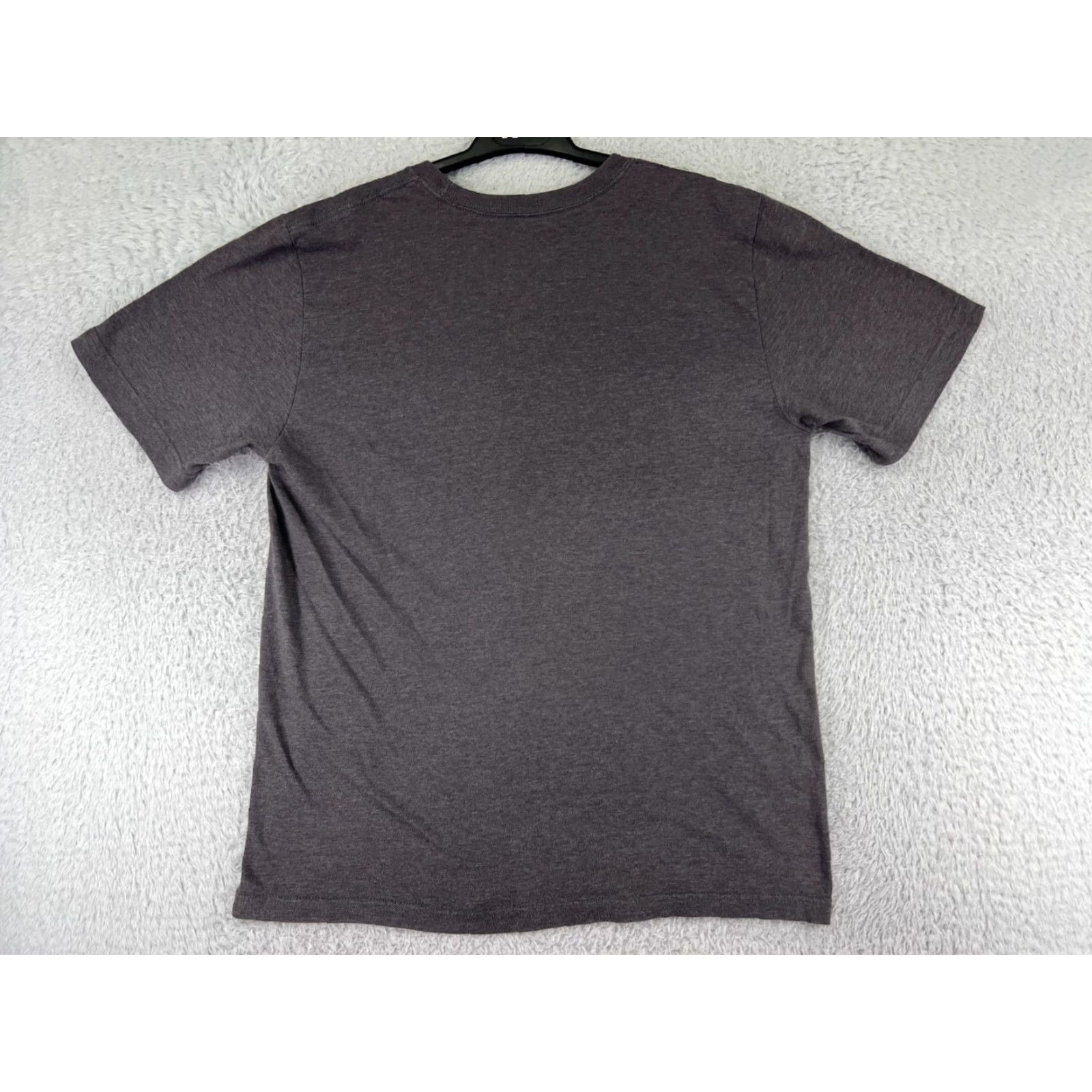 Nike Nike Dri-Fit Shirt Mens Large Gray Logo Print Cotton Crew Neck Size US L / EU 52-54 / 3 - 2 Thumbnail