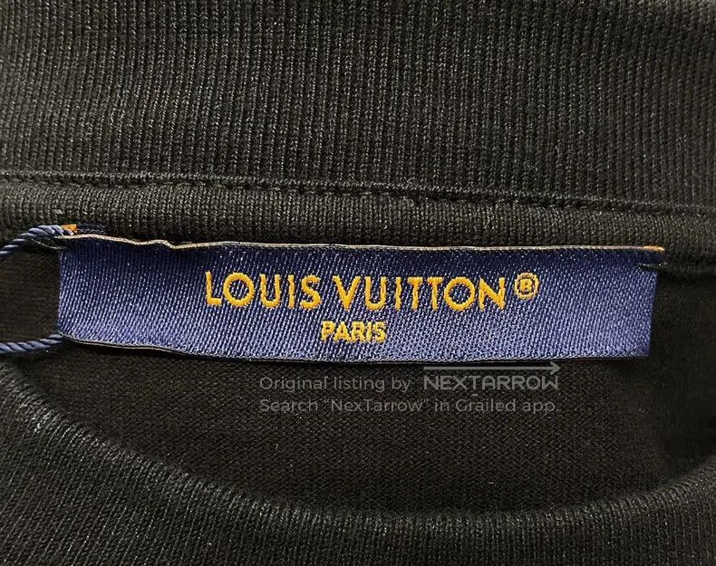Louis Vuitton Louis Vuitton Black short-sleeved T-shirt Size US L / EU 52-54 / 3 - 6 Thumbnail