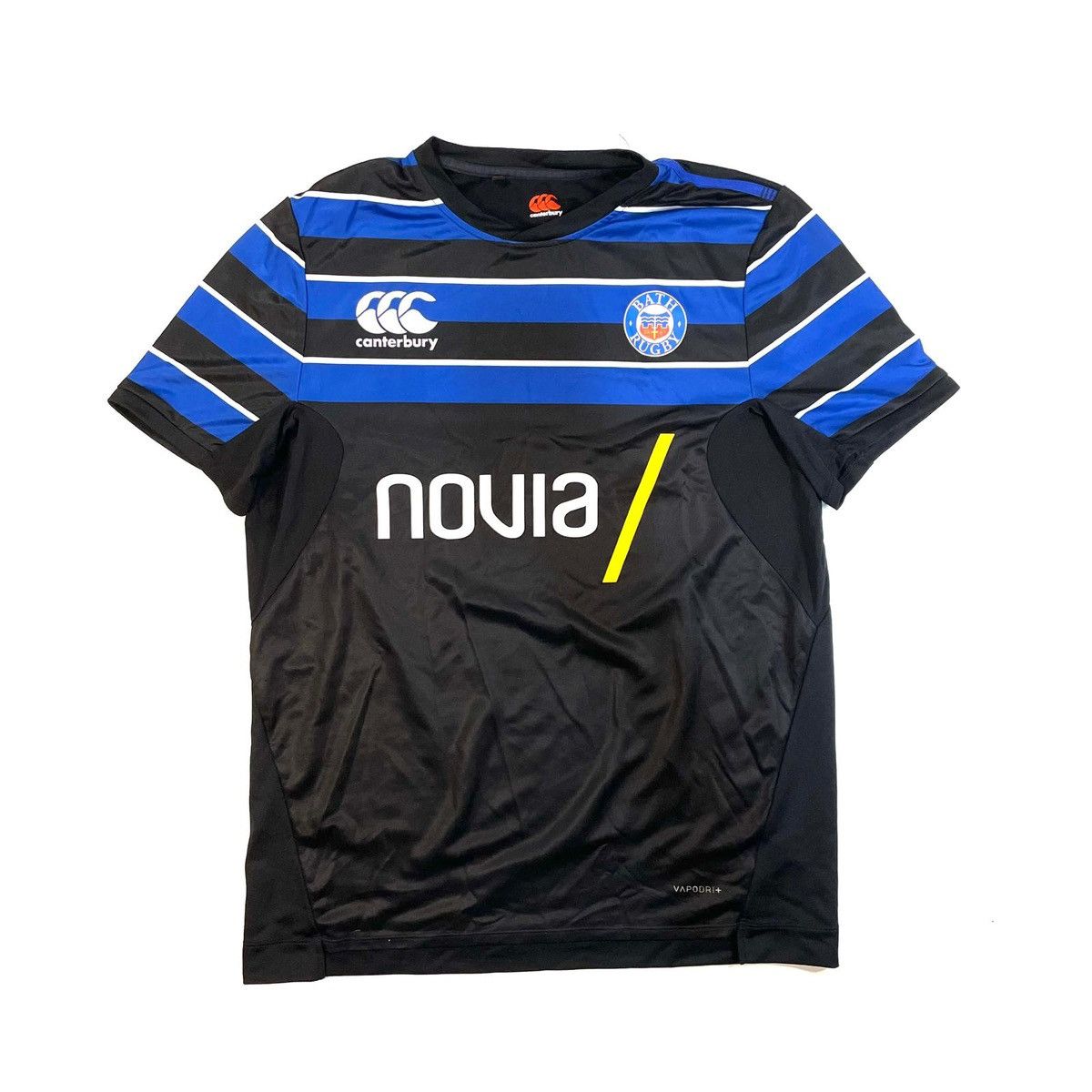 Bath Rugby Canterbury black and blue training jersey shirt