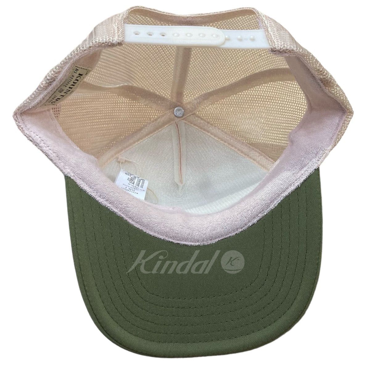 Kapital kapital "KOUNTRY DIRTY SHRINK Truck CAP" snap bag track cap Size ONE SIZE - 5 Thumbnail