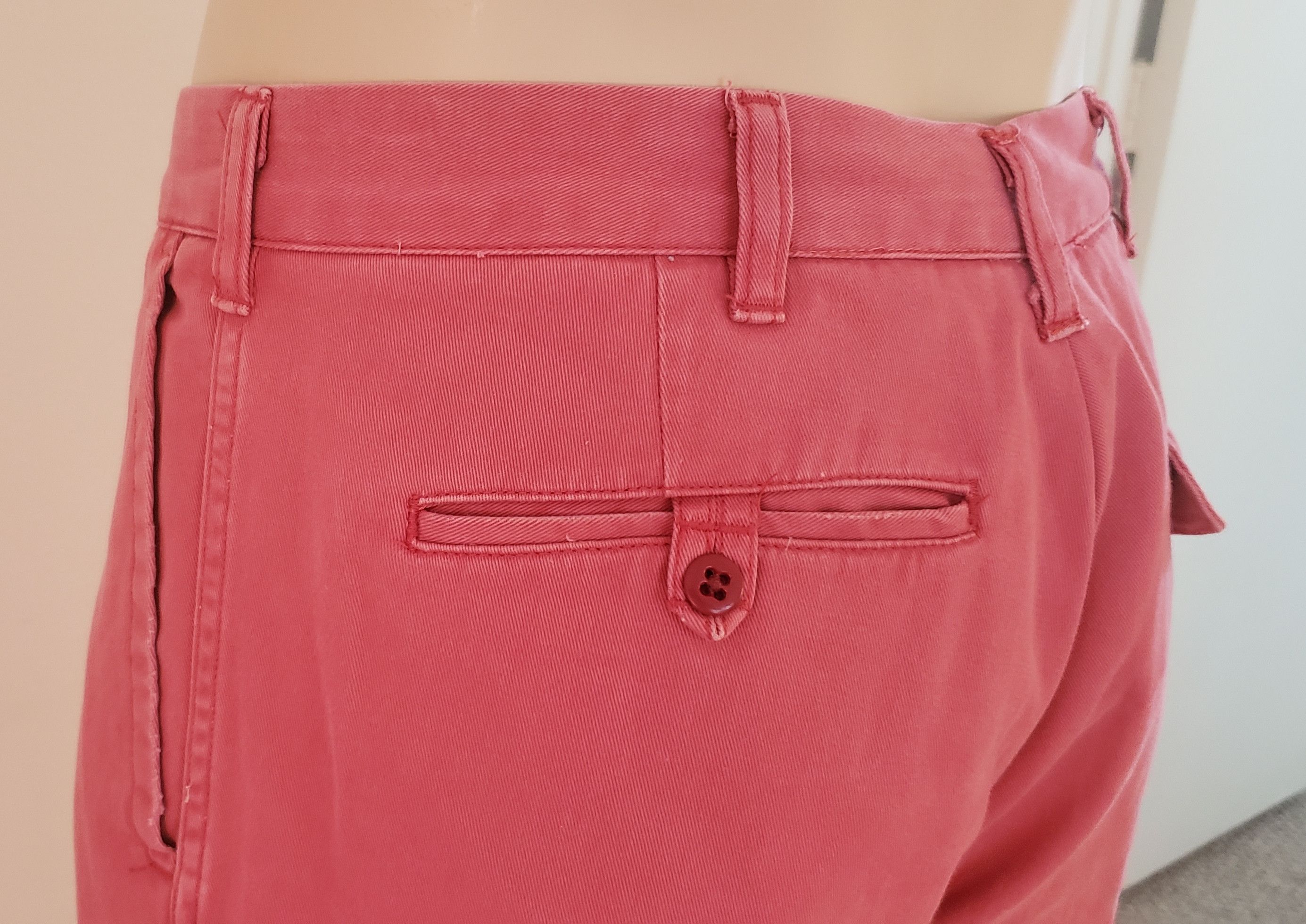 Polo Ralph Lauren Polo men's light red cotton chino pants 34 Size US 34 / EU 50 - 8 Thumbnail