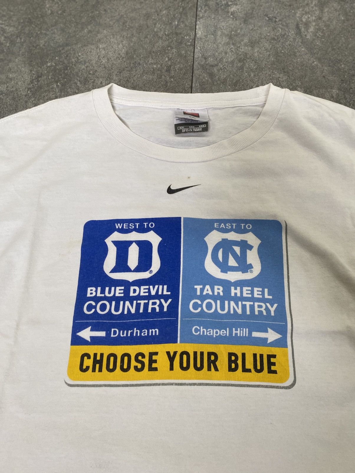 Nike Vtg Nike tee choose your Blue Size US XXL / EU 58 / 5 - 2 Thumbnail