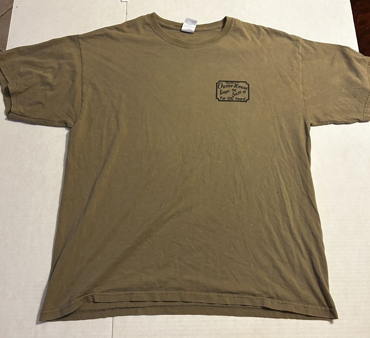 Vintage Vintage Oyster House Biker Tee Size US XL / EU 56 / 4 - 2 Thumbnail