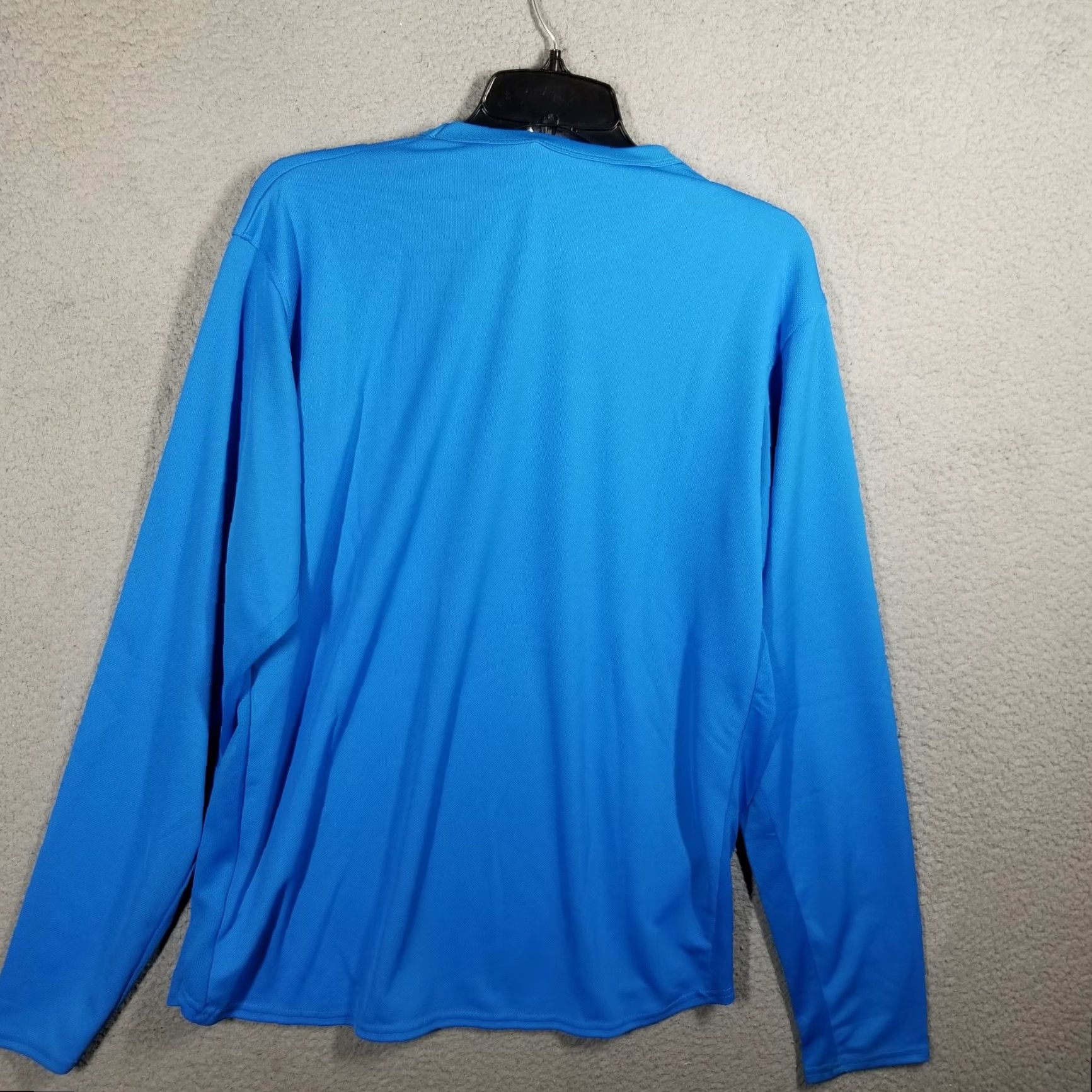Nike Nike shirt Mens Large Blue Long Sleeve Athletic Running Workout Pullover VTG Size US L / EU 52-54 / 3 - 7 Thumbnail