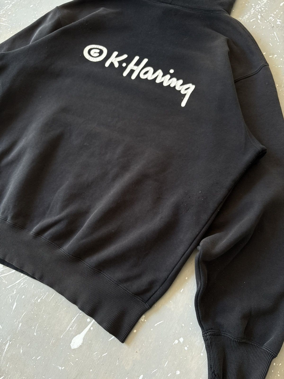 Keith Haring Vintage Distressed Faded Keith Haring Hoodie Sweatshirt Size US M / EU 48-50 / 2 - 5 Thumbnail