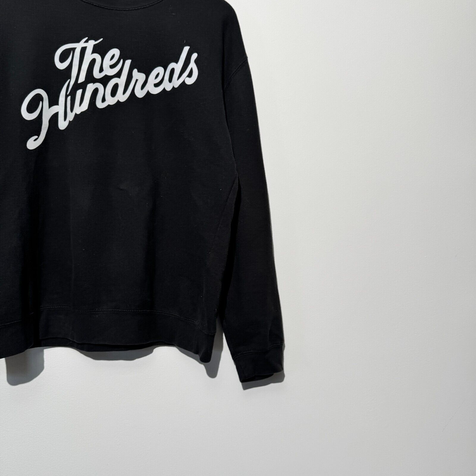 The Hundreds Vintage The Hundreds Unisex Black Cotton Crewneck Size L Size US L / EU 52-54 / 3 - 3 Thumbnail