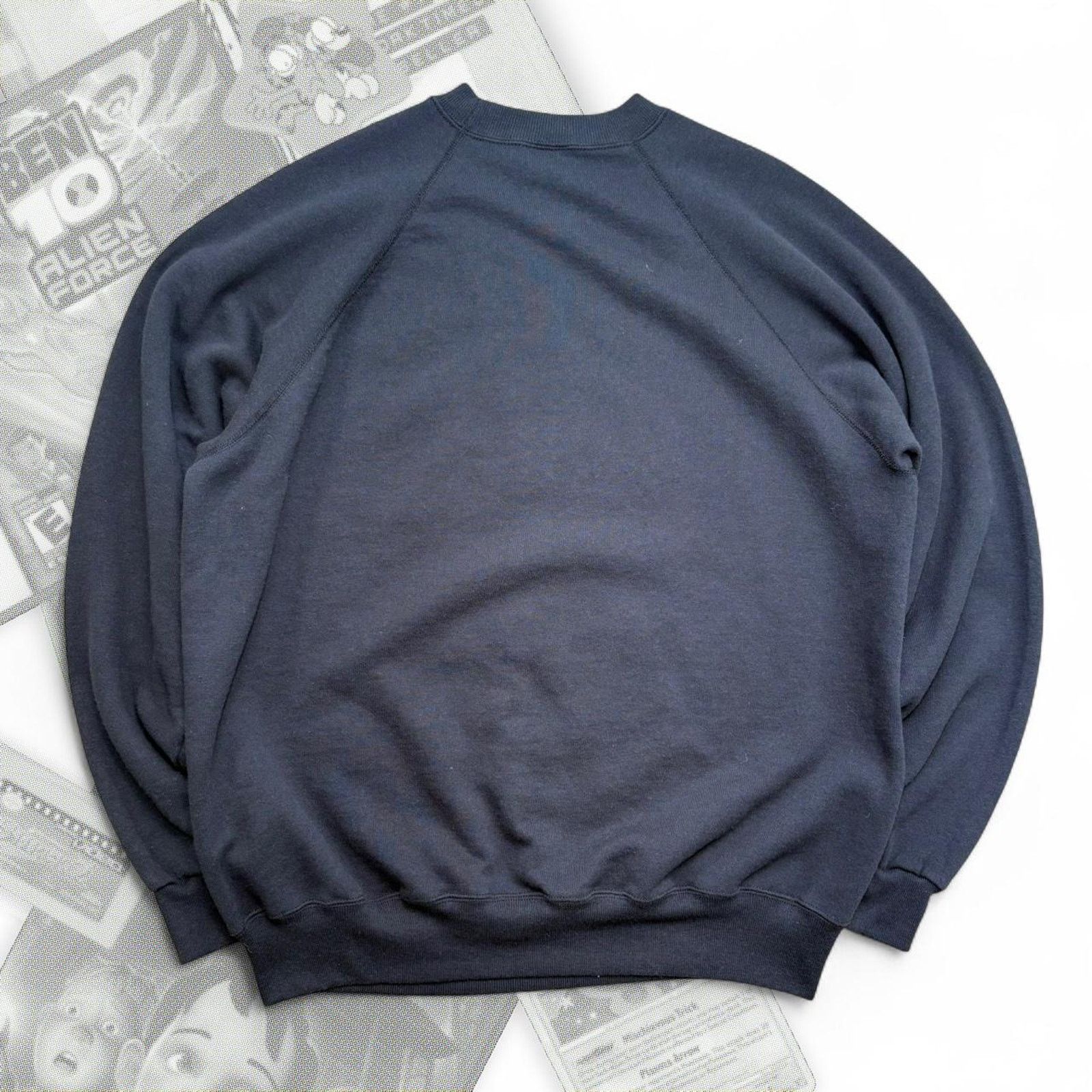 & Other Stories Black Vintage 90’s University Football Graphic Crewneck Size US XL / EU 56 / 4 - 6 Thumbnail